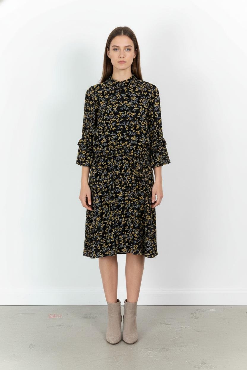 Short & midi dress GANNI - Seconde Main Multicolored