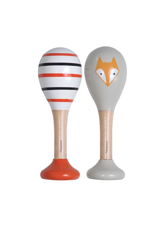 Langs Fox Rattle Fox And Stripes Rattles Orange Kindsgut - Child - WZ00032017N | Place ...