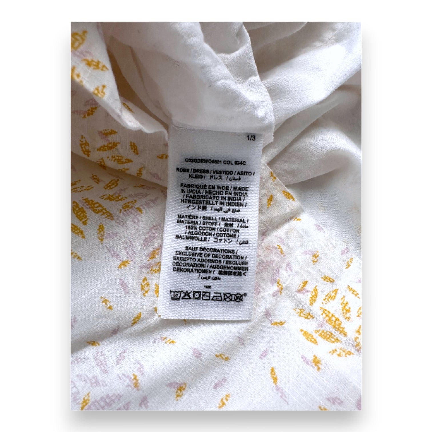 White child's dress - 4 years BONPOINT - Seconde Main White