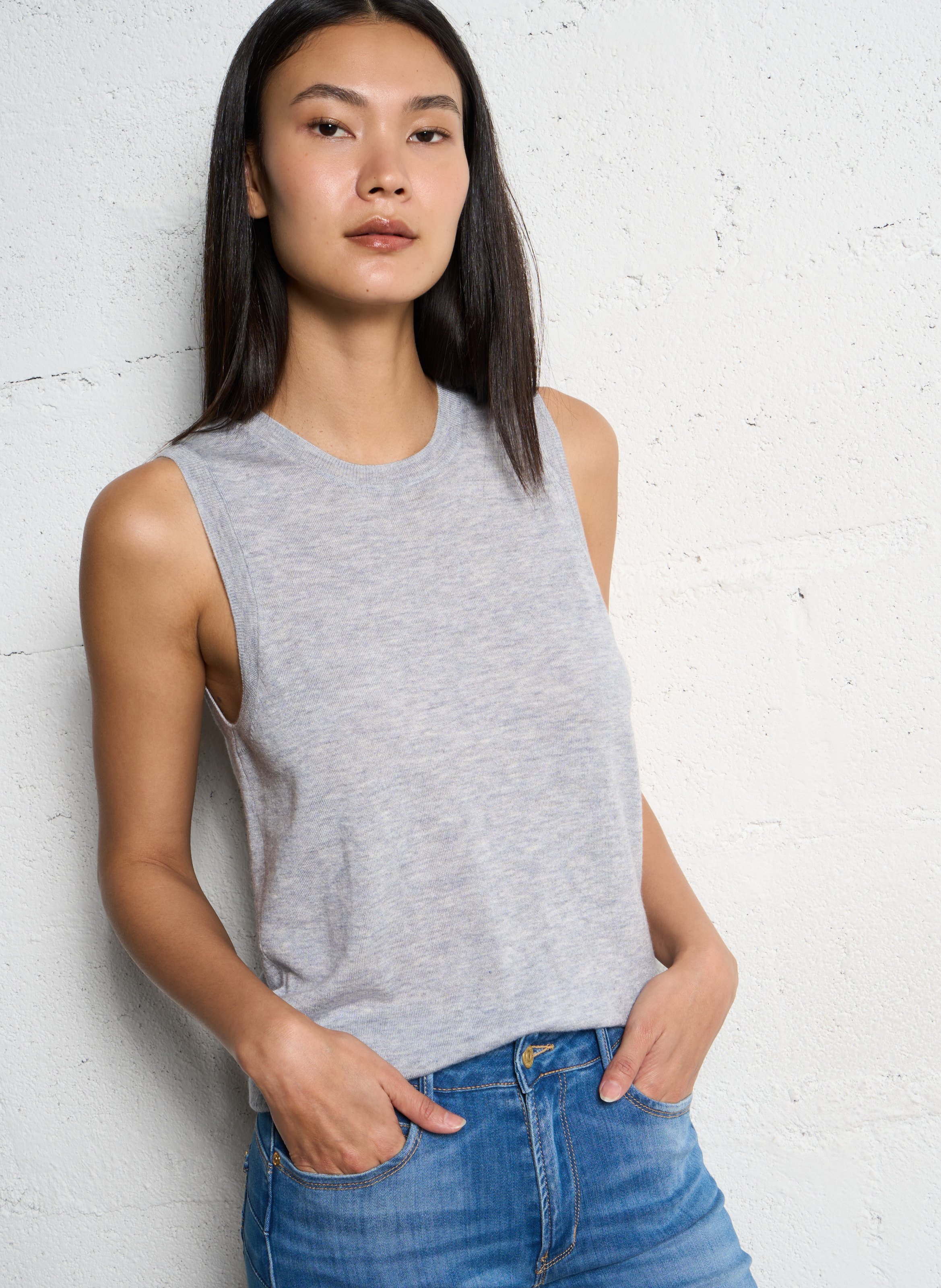 Pull sans manches ample  LA PETITE ETOILE