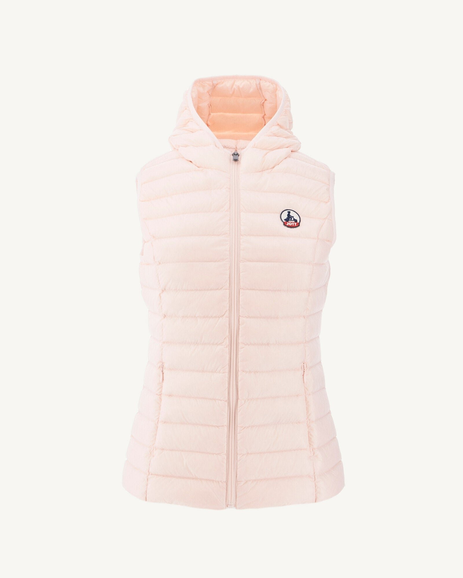 Lightweight sleeveless puffer jacket Mali JOTT Pink