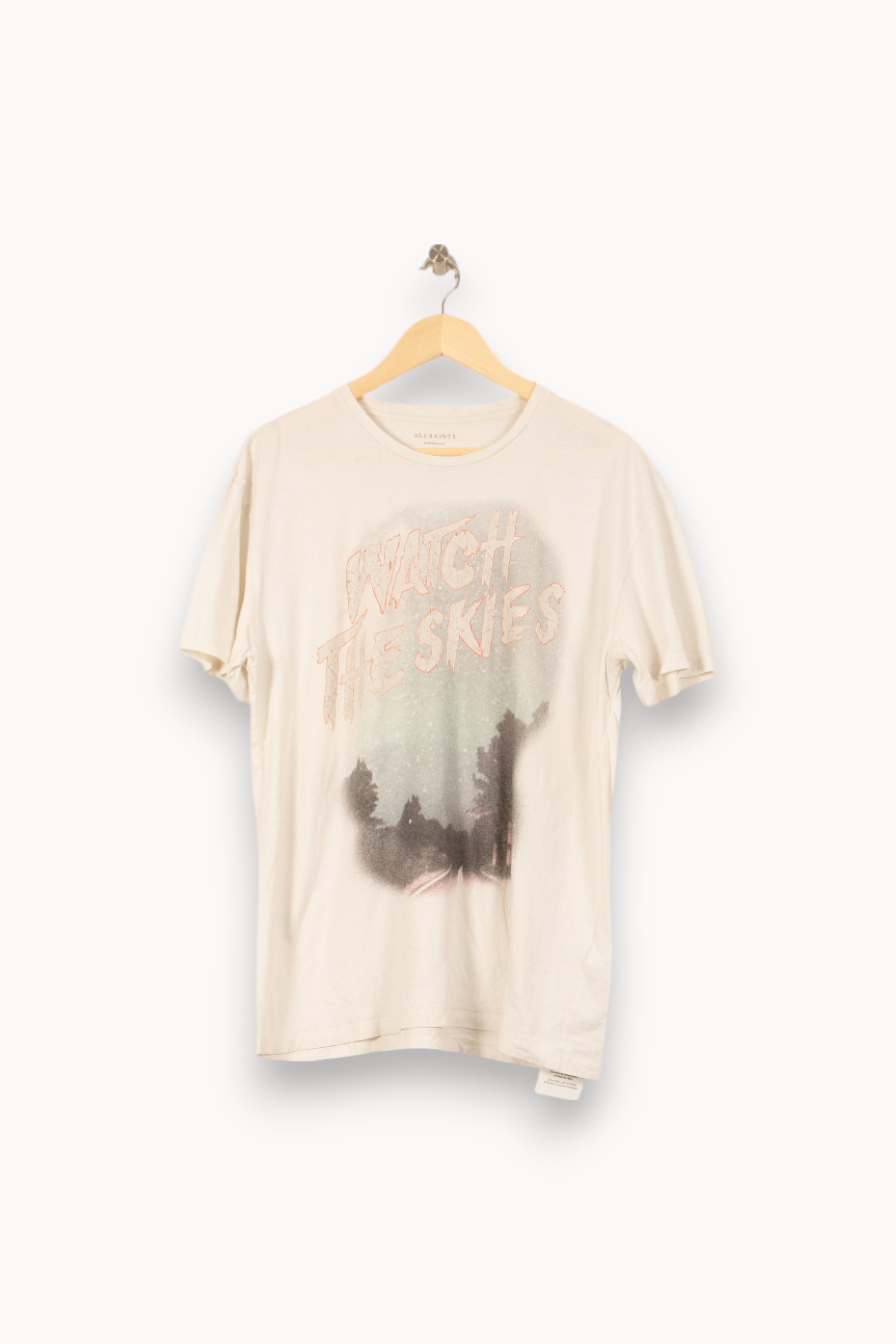 Tommy Badge T-shirt ALLSAINTS - Seconde main White