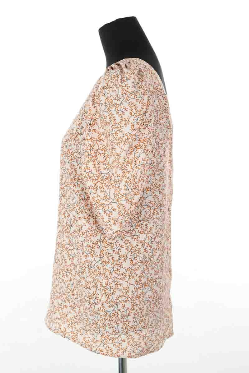 Silk blouse TARA JARMON - Seconde Main Orange