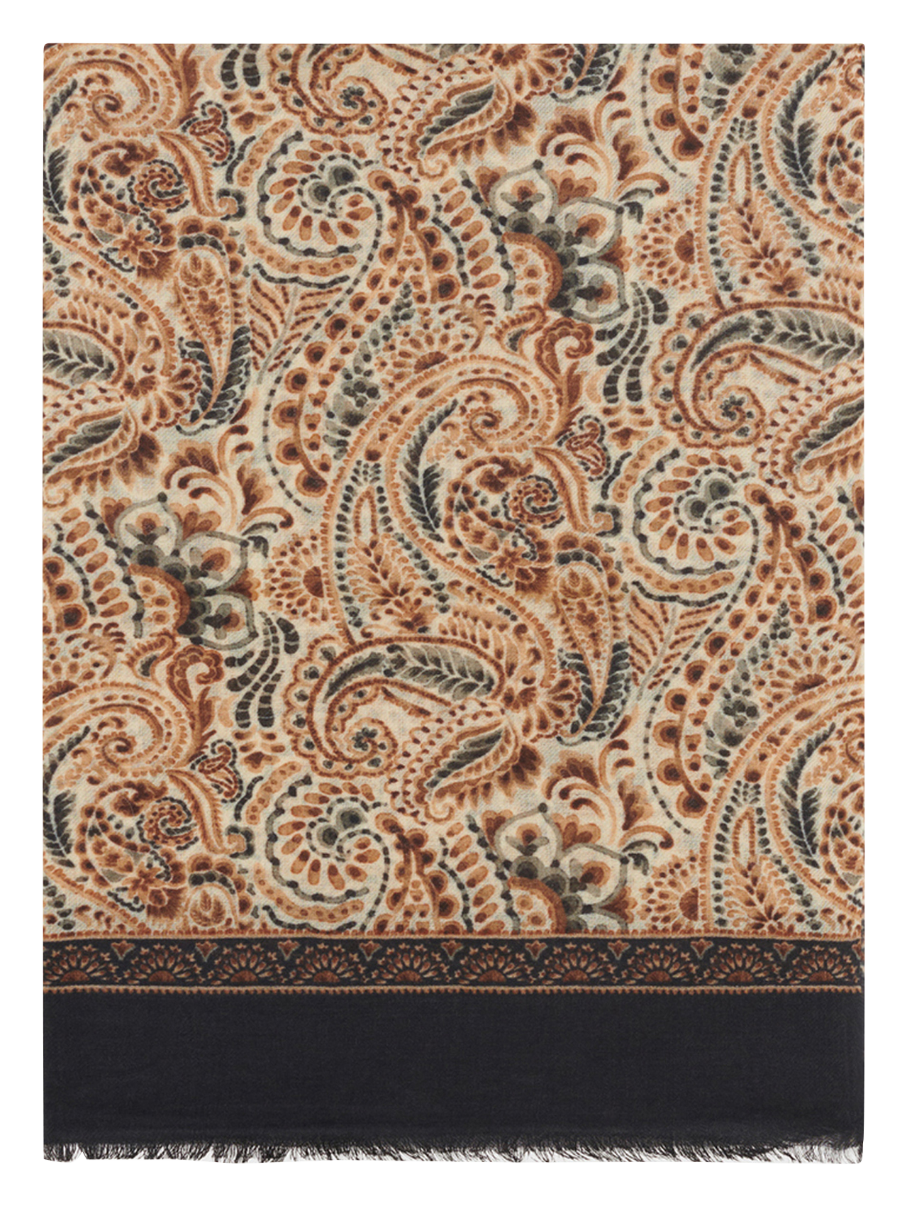 Alaska plain wool scarf GERARD DAREL Beige