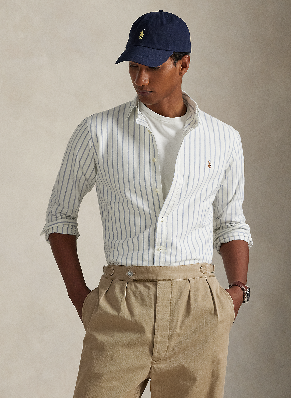 Chemise col classique en coton POLO RALPH LAUREN