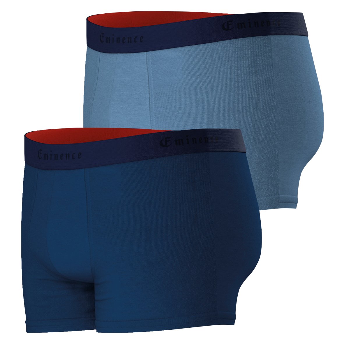 Boxer shorts, pack of 2, made in France EMINENCE Blue