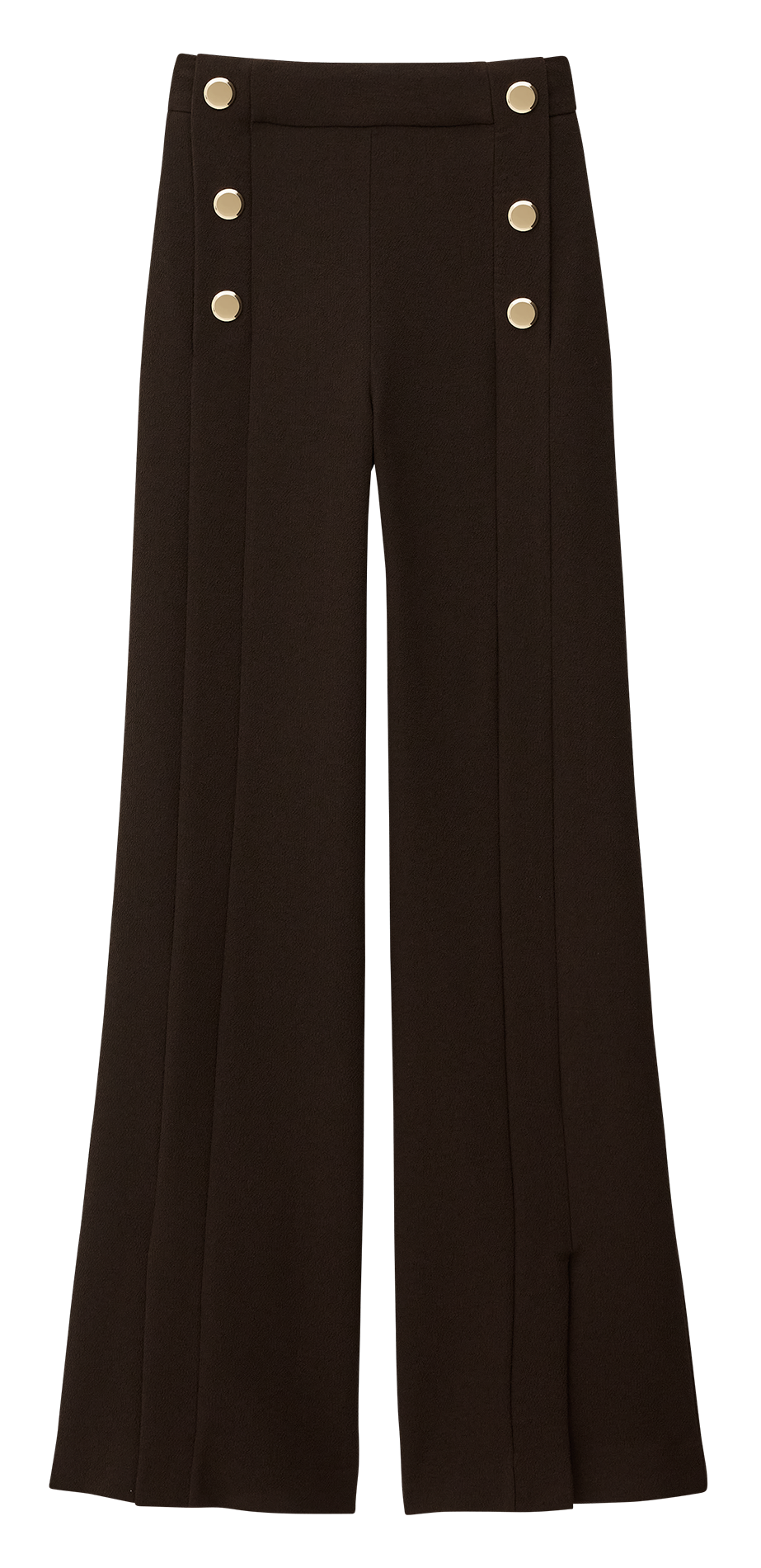 Wijde broek BA&SH Bruin