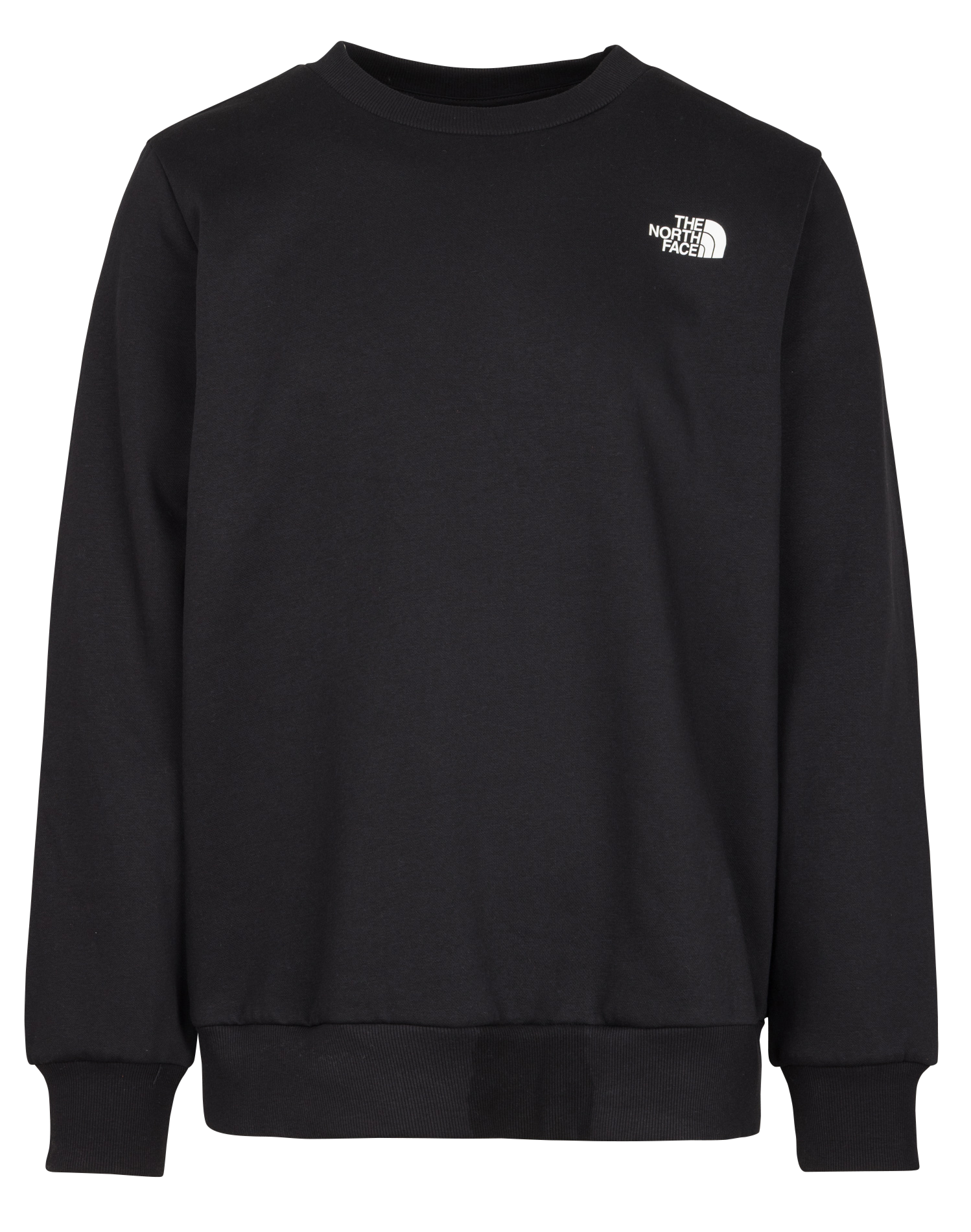 Rechte sweater met ronde hals en zeefdruk in gemengd katoen THE NORTH FACE