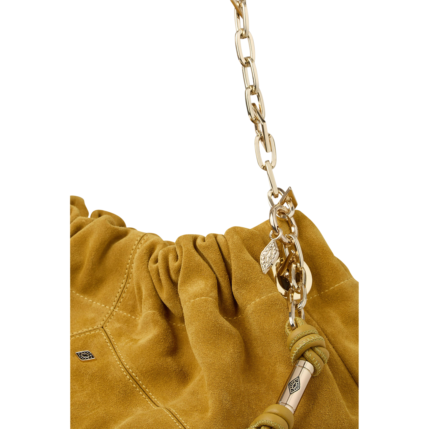 Sac à main en daim BA&SH Jaune