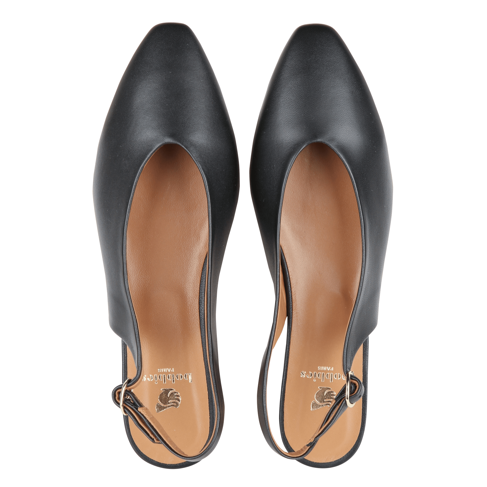 Ballerinas - Leder BOBBIES Schwarz