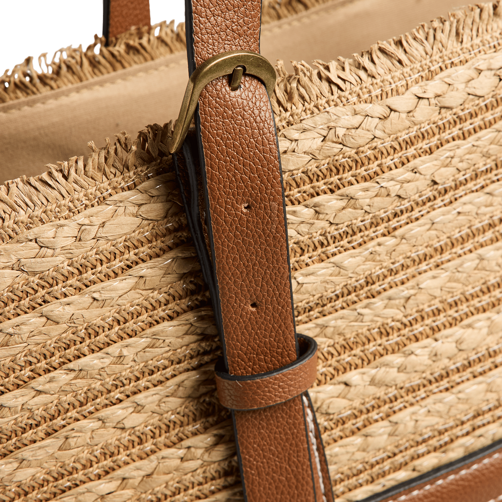 Shopper van stro PIECES Groen