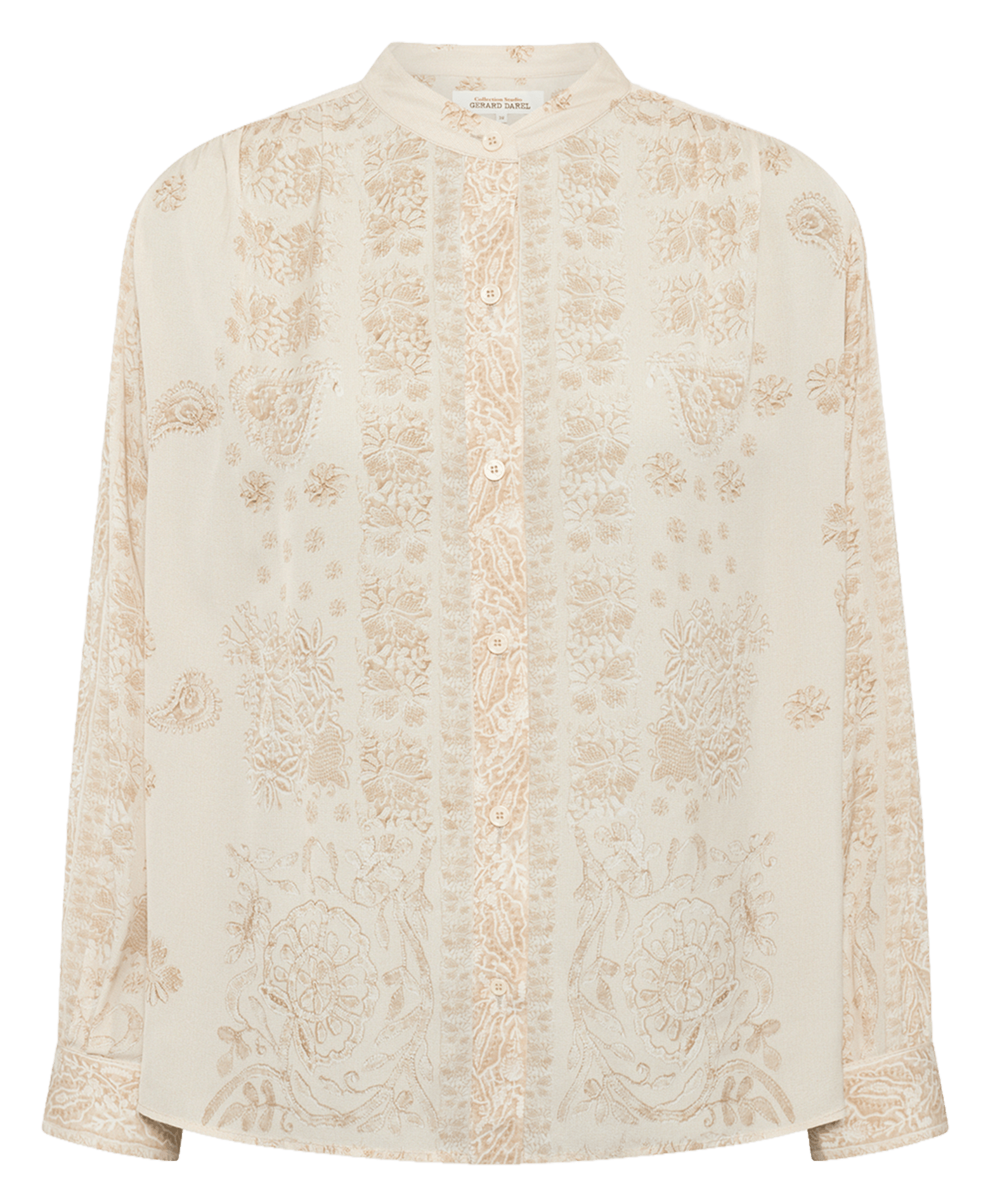 Printed straight shirt GERARD DAREL Red