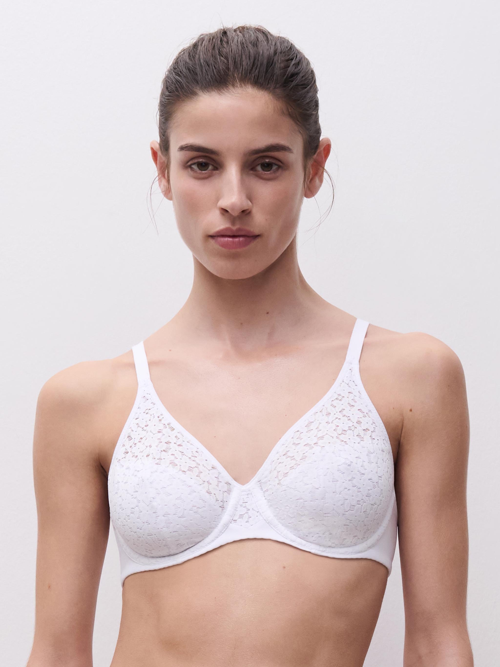 Moulded full-cup bra CHANTELLE White