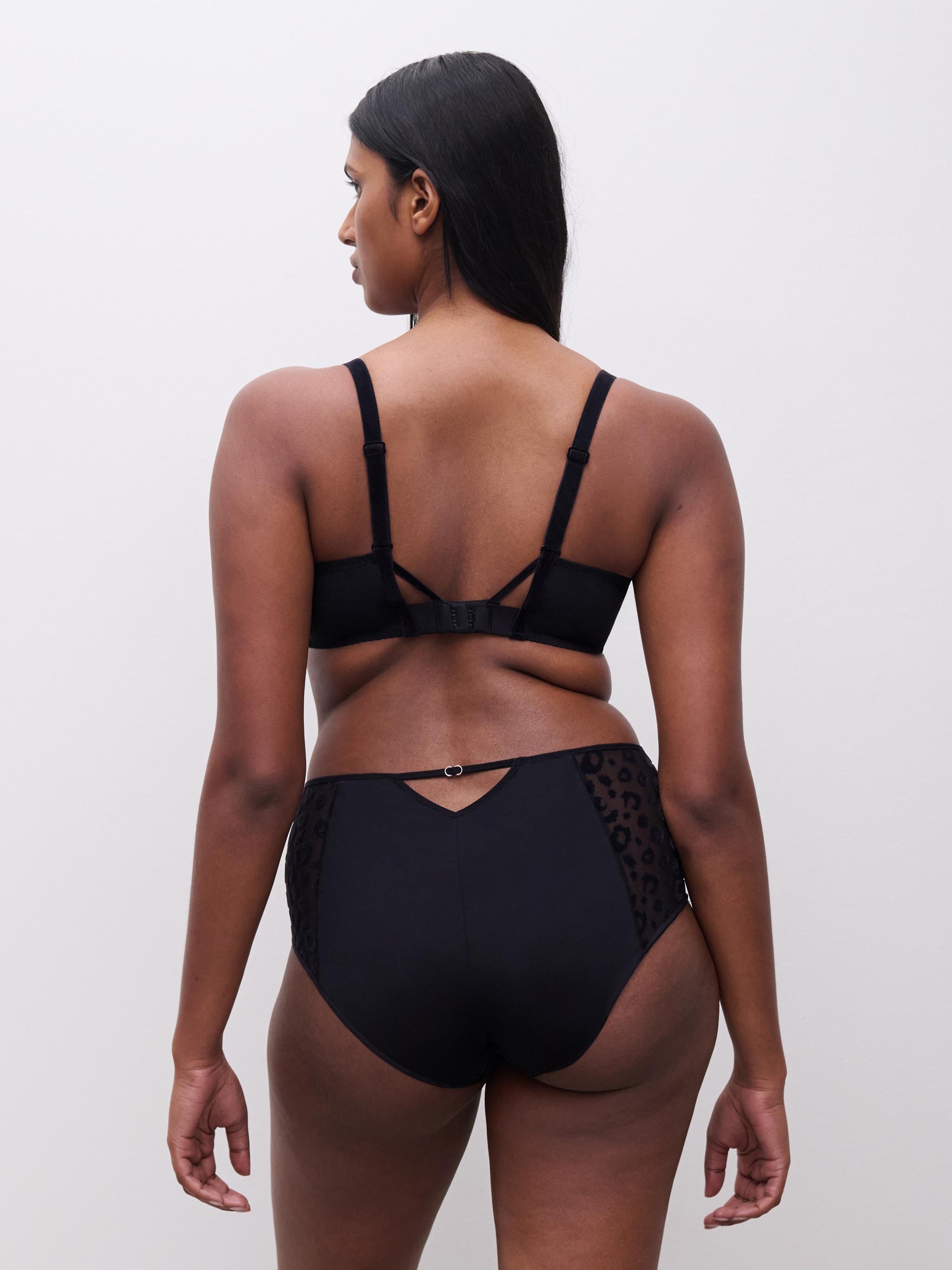 Full-cup bra CHANTELLE PULP Black