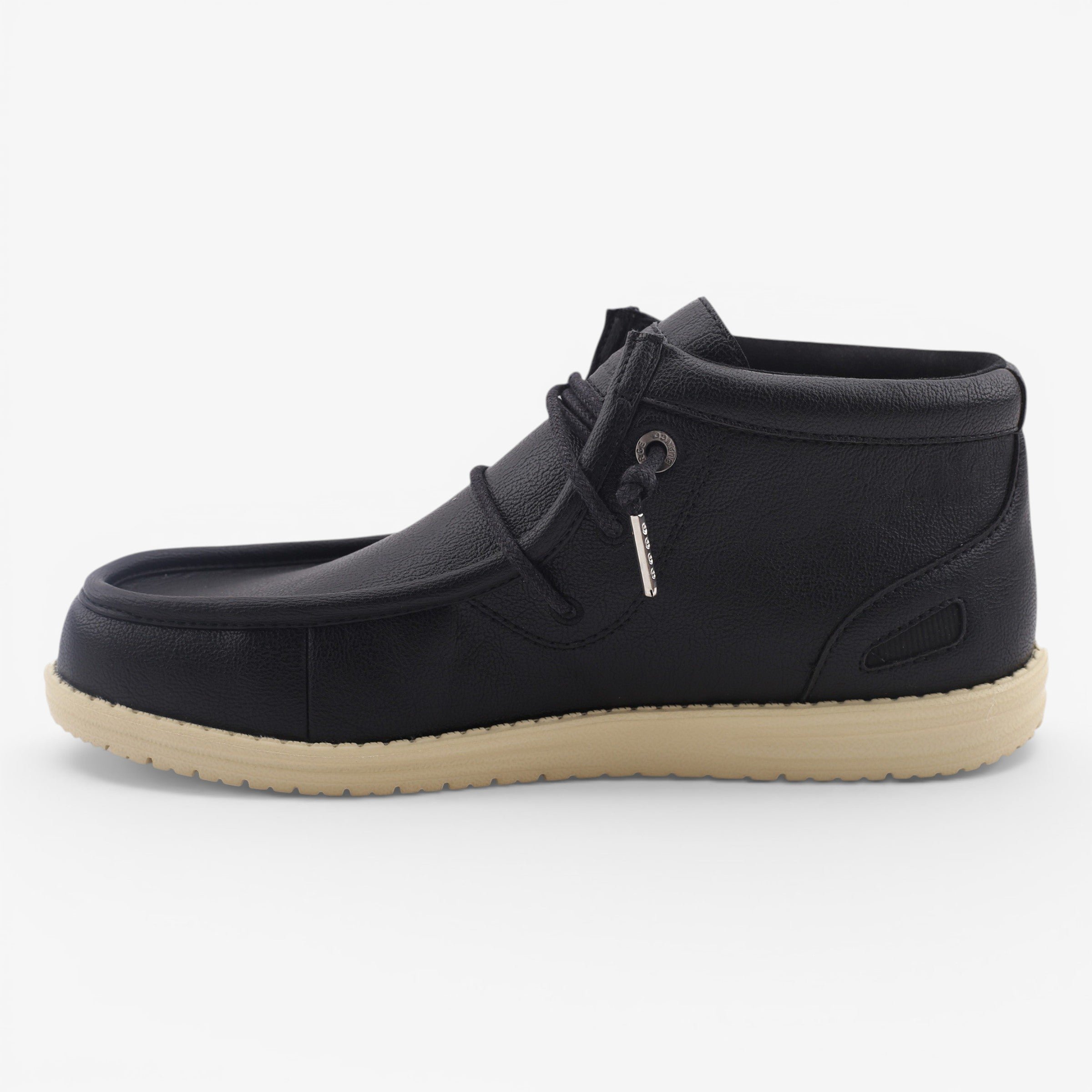 Black Saint Martin boots SERGE BLANCO Black