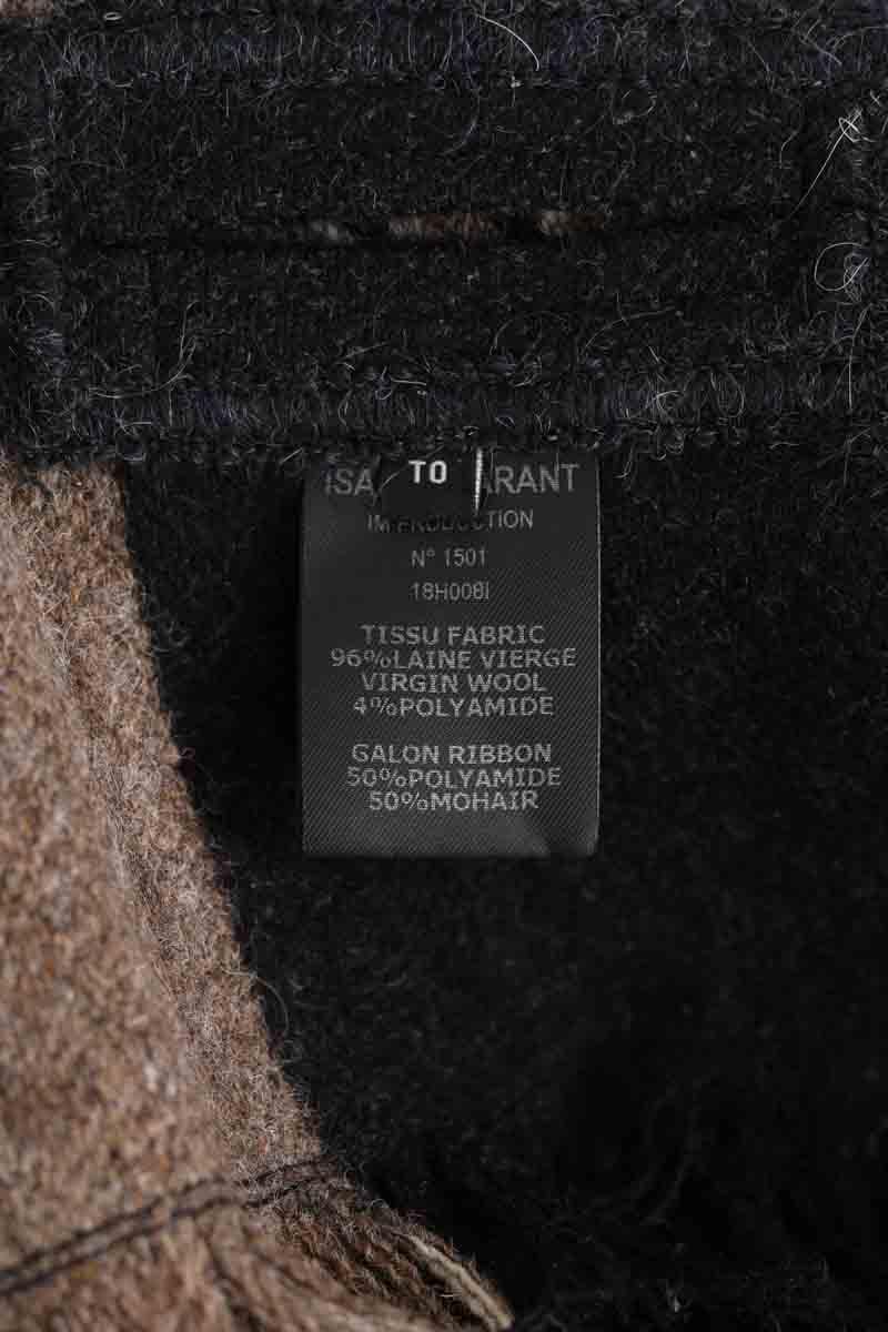 Crinkle top ISABEL MARANT - Seconde Main Brown
