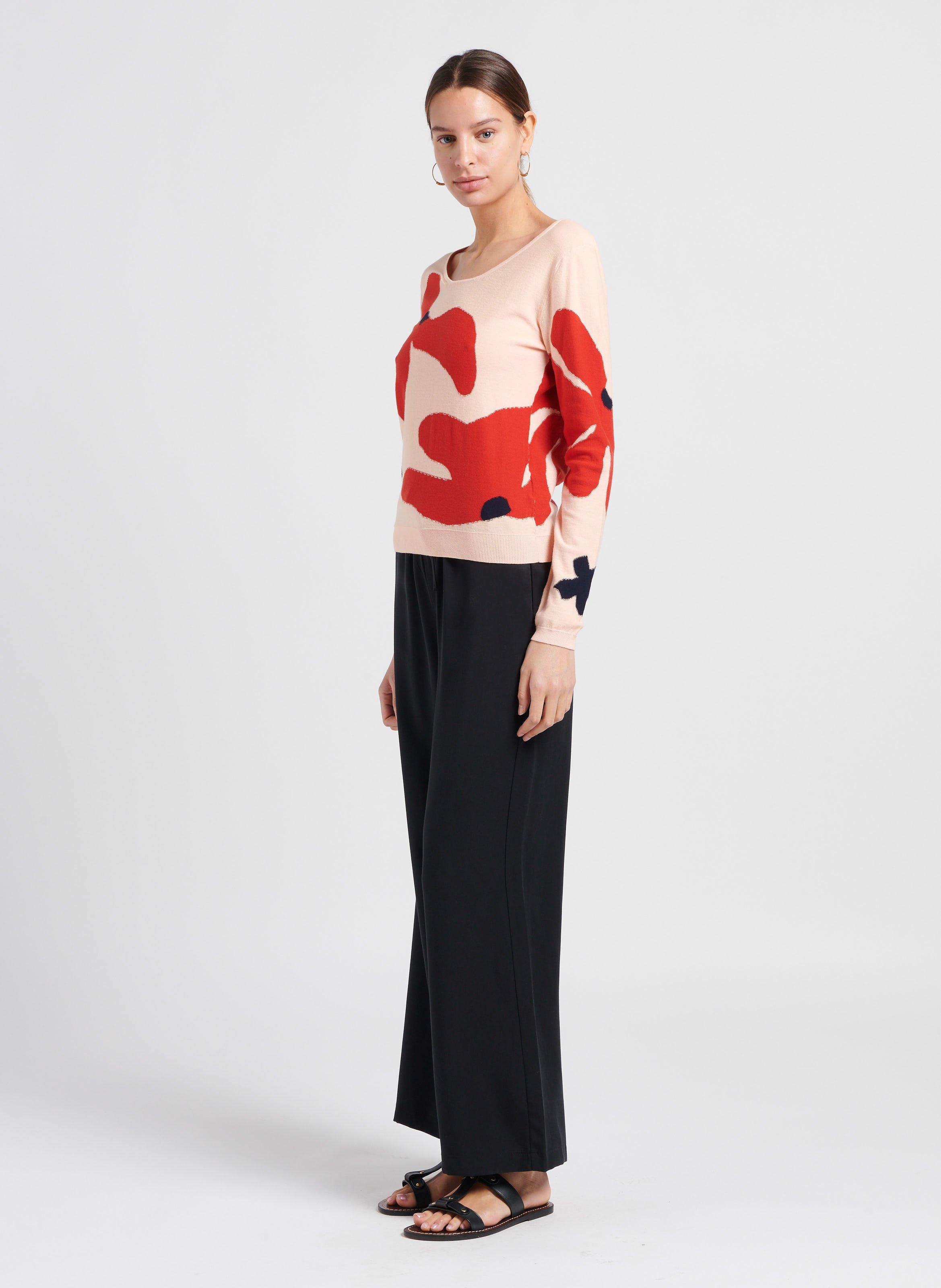 Round-neck cotton sweater PAUL SMITH Yellow