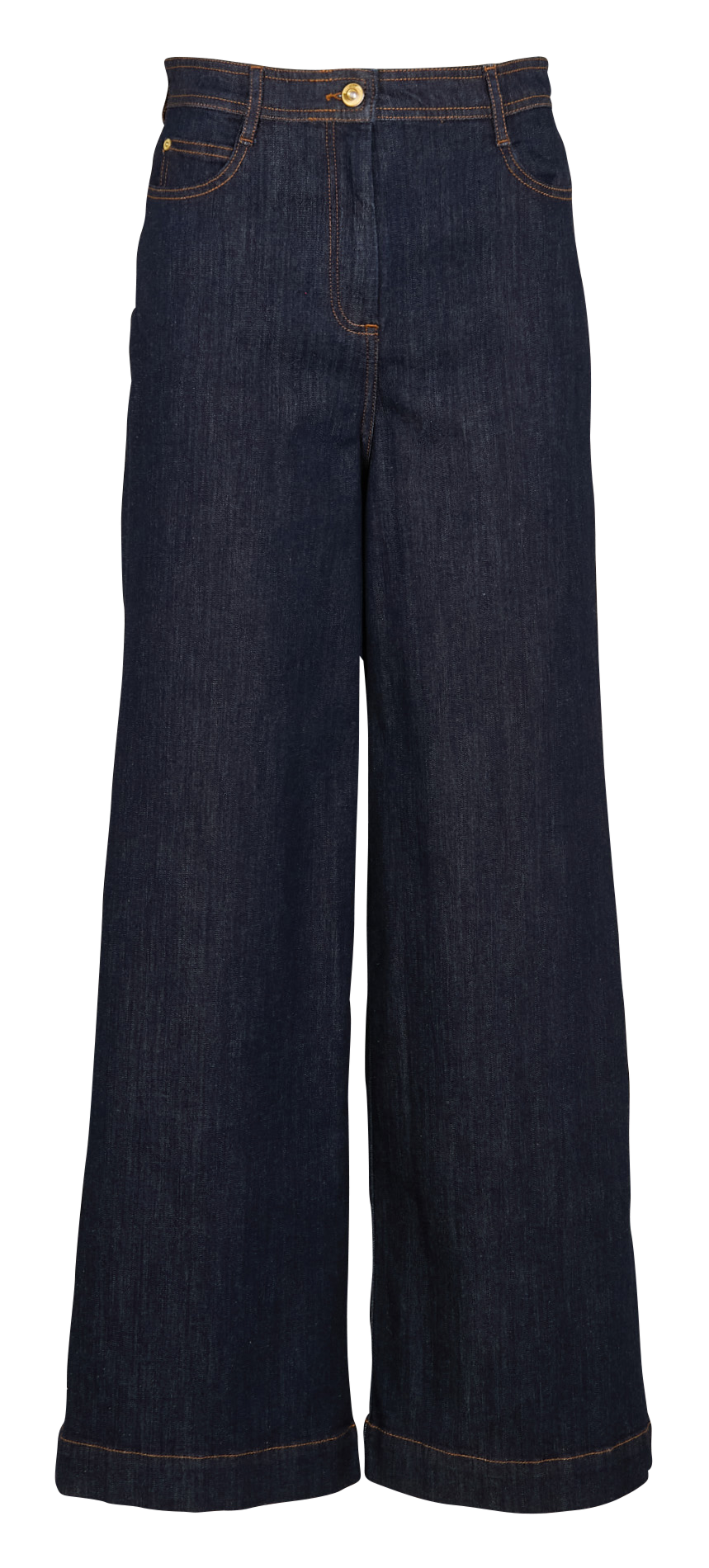 Cotton flared jeans SESSUN Blue