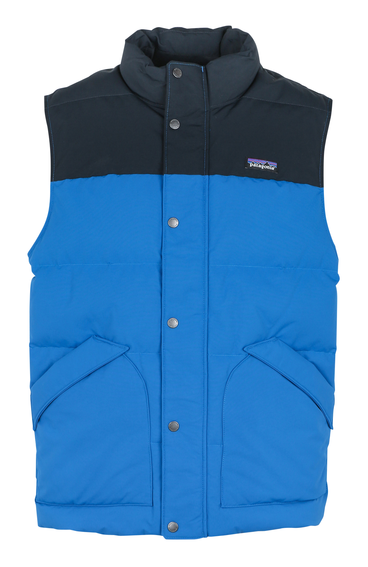 Sleeveless high-neck puffer jacket PATAGONIA Blue
