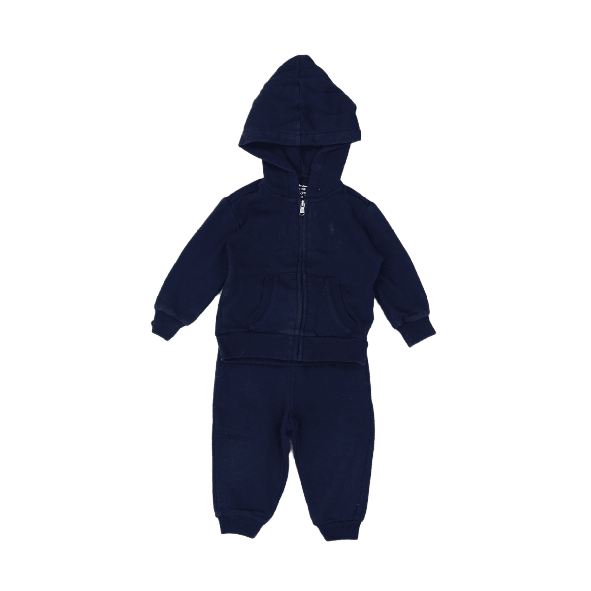 Blue Baby Outfit - 9 months POLO RALPH LAUREN - Seconde Main Blue