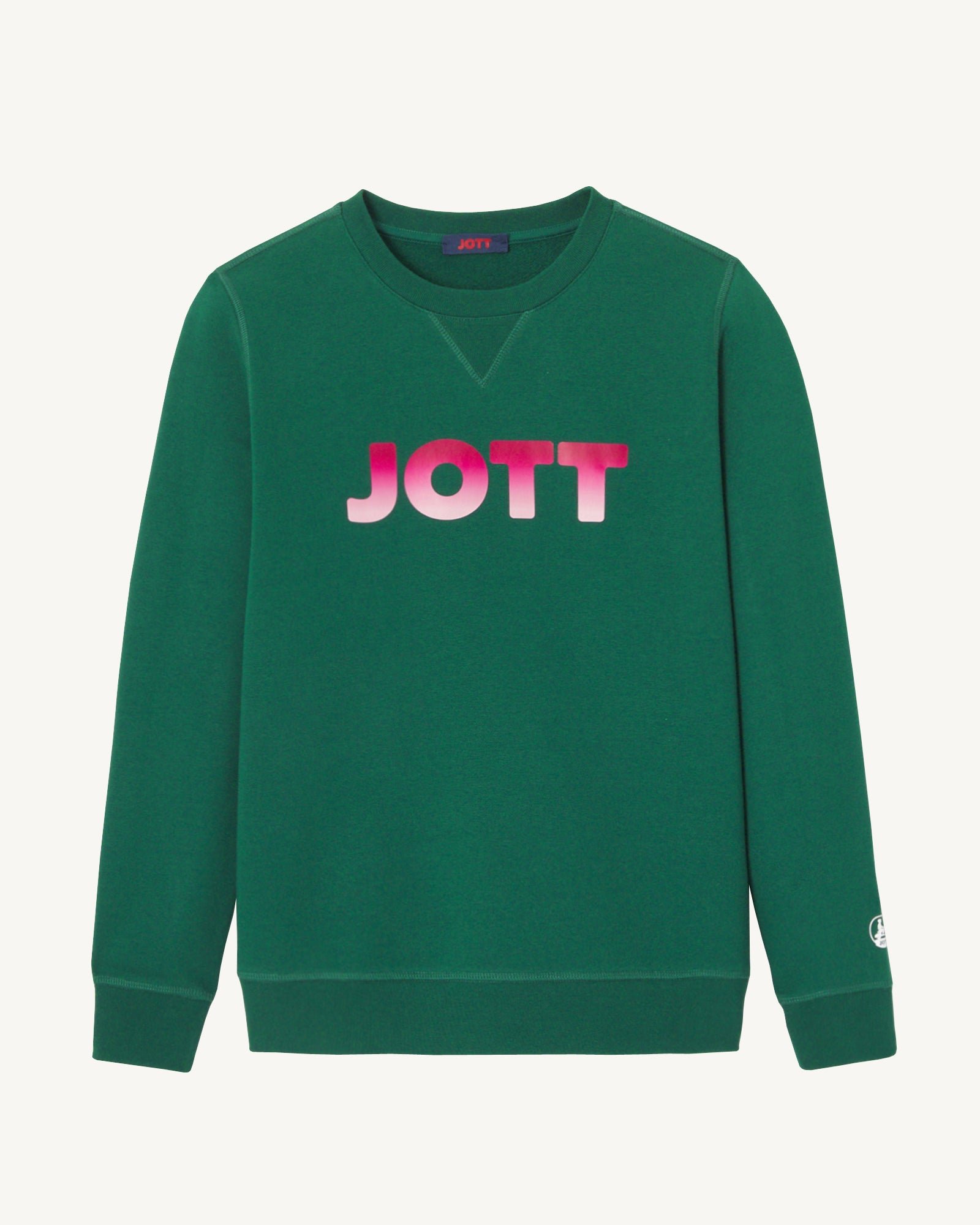 Organic cotton sweatshirt Elvas JOTT Green