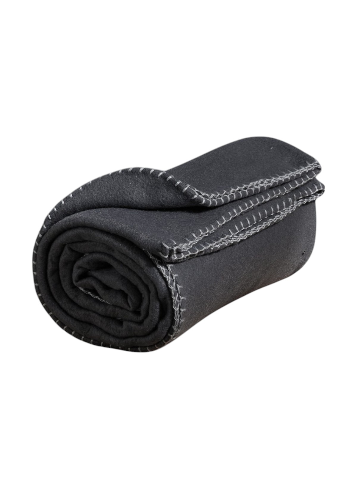 Solid fleece plaid TODAY LINGE DE MAISON Grey