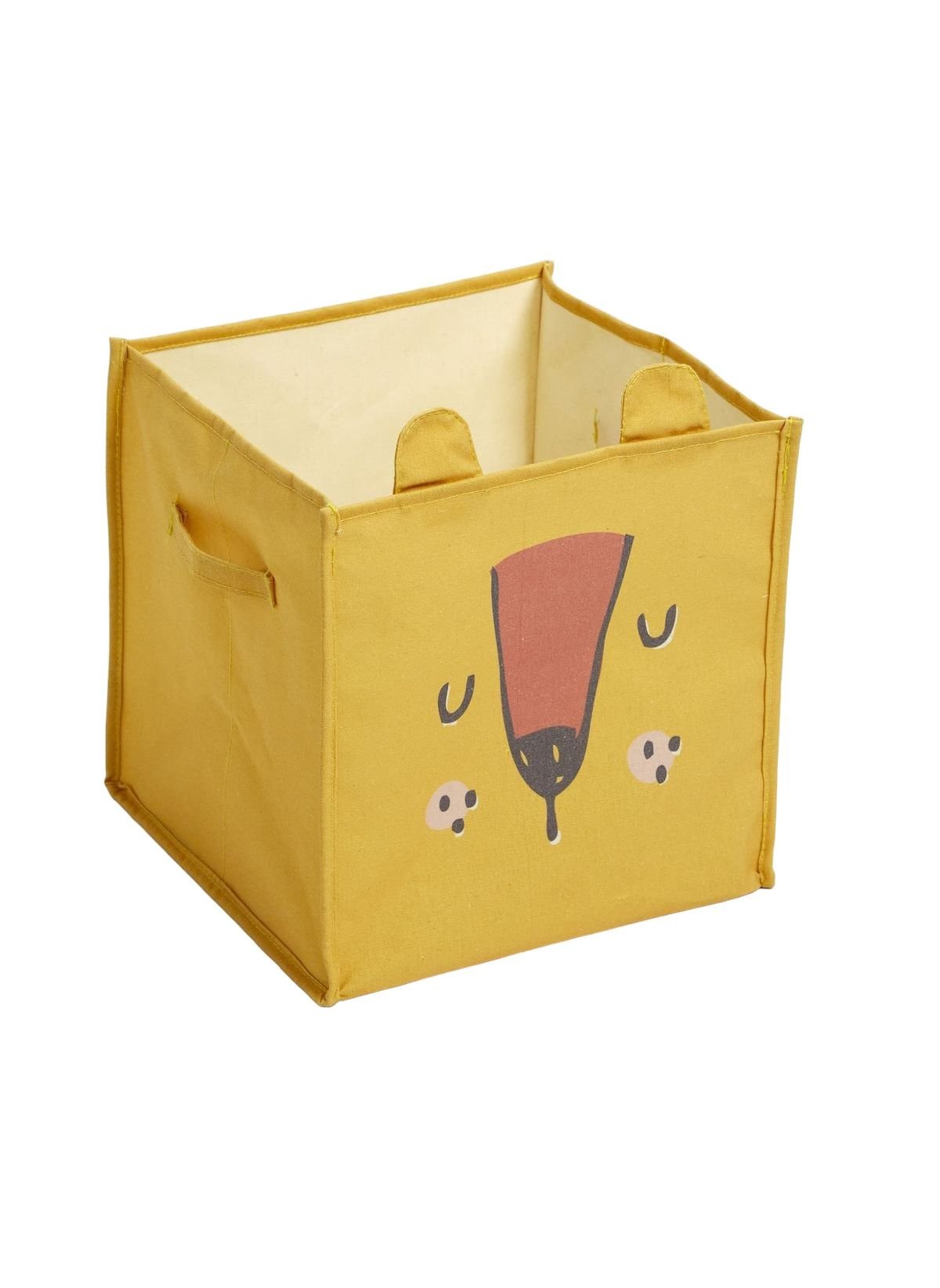 Caisse cube de rangement FACTORY Jaune