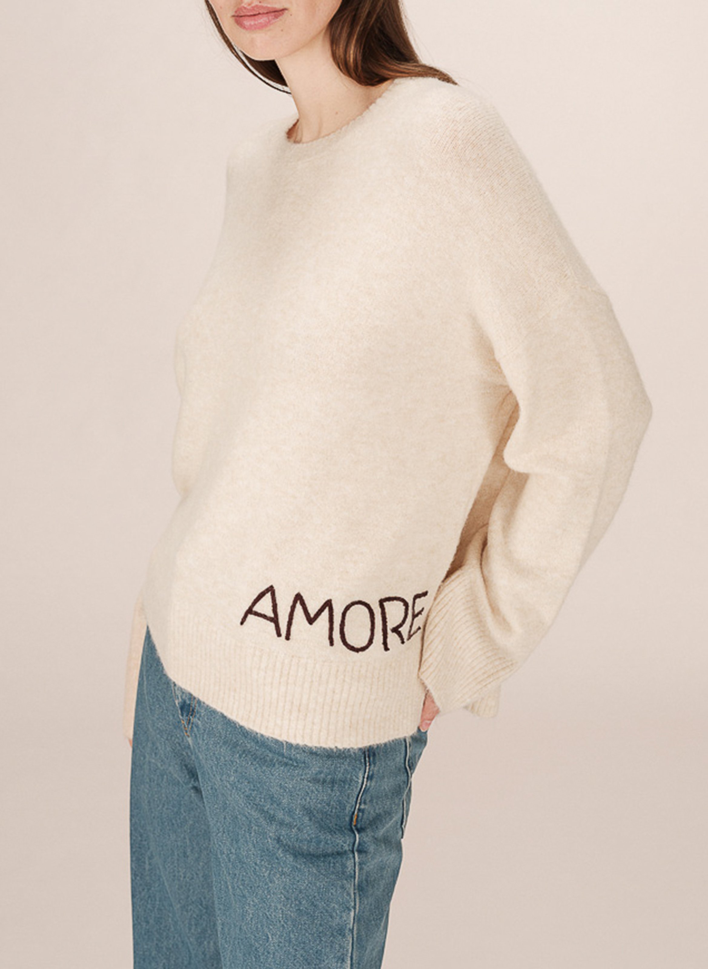 Round neck sweatshirt GRACE ET MILA