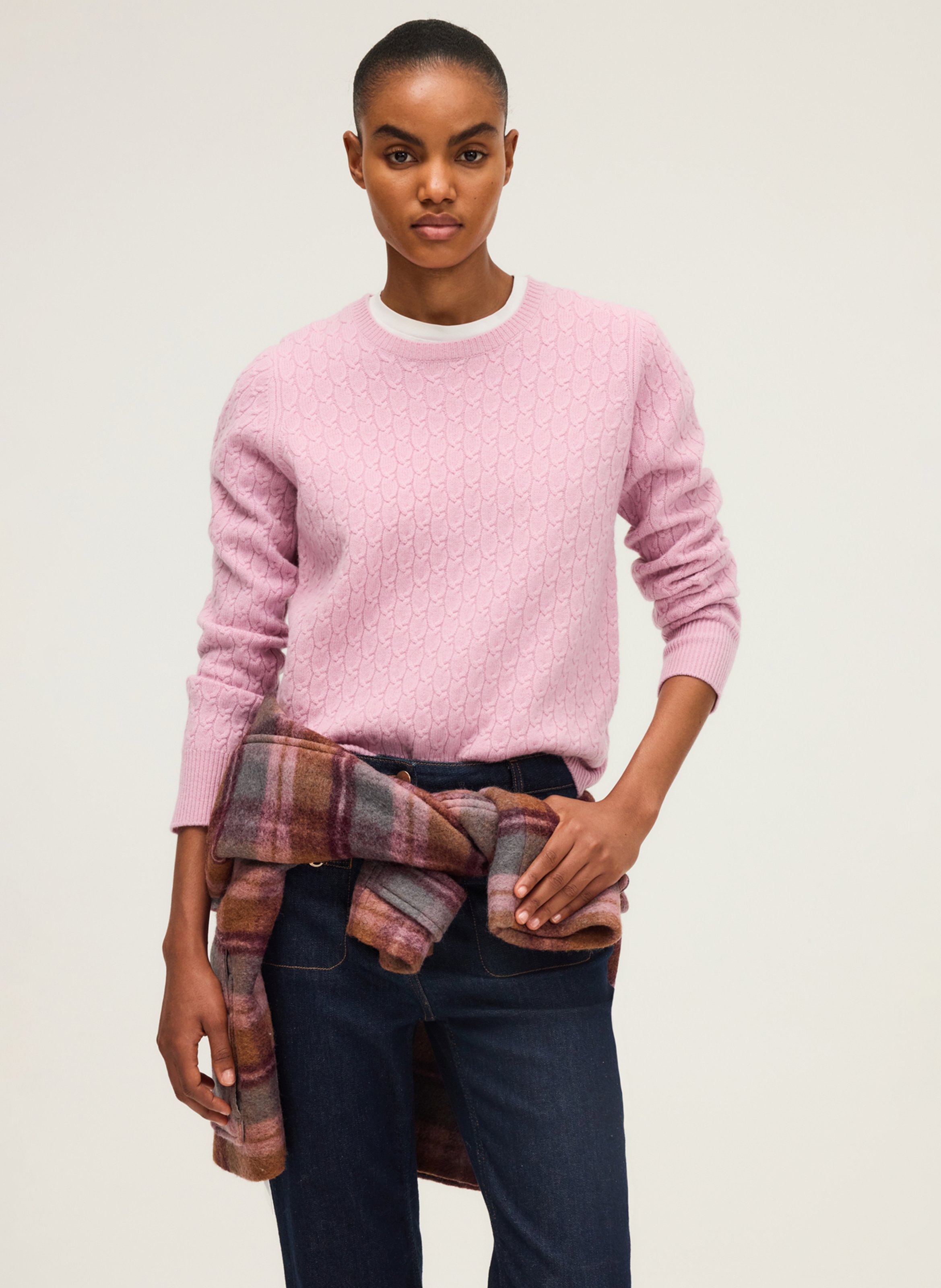 Abidjan wool round-neck sweater PABLO