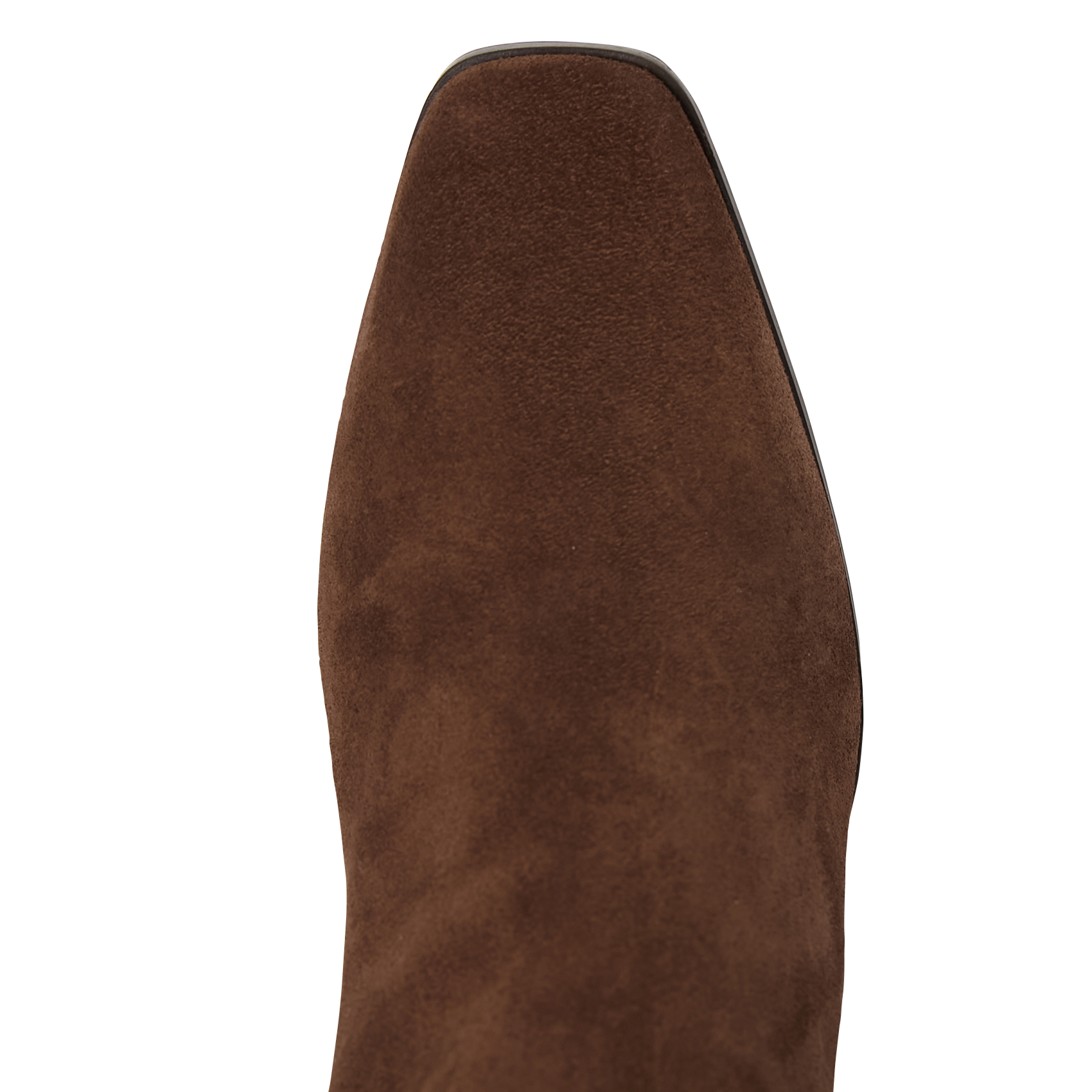 Bottines à talons en cuir RIVECOUR Marron