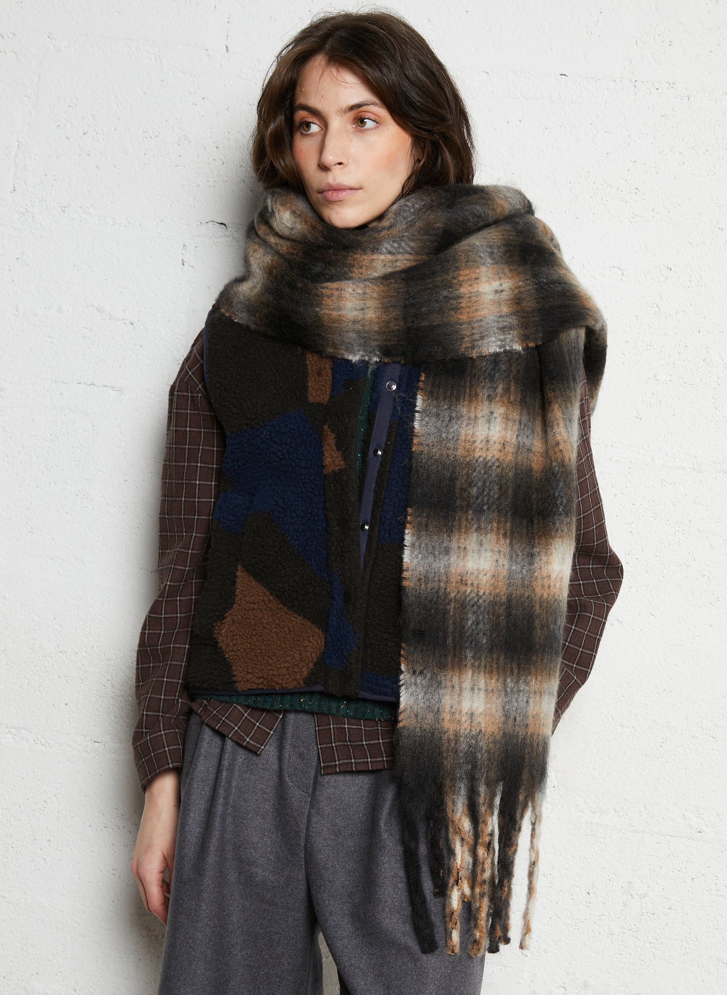 Scarf MAISON 123 Grey