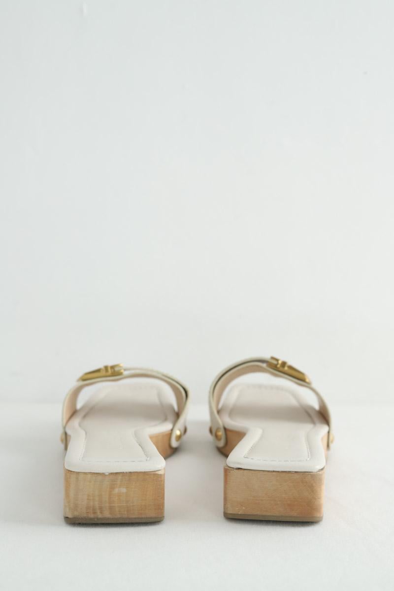 Clogs JACQUEMUS- Seconde Main White