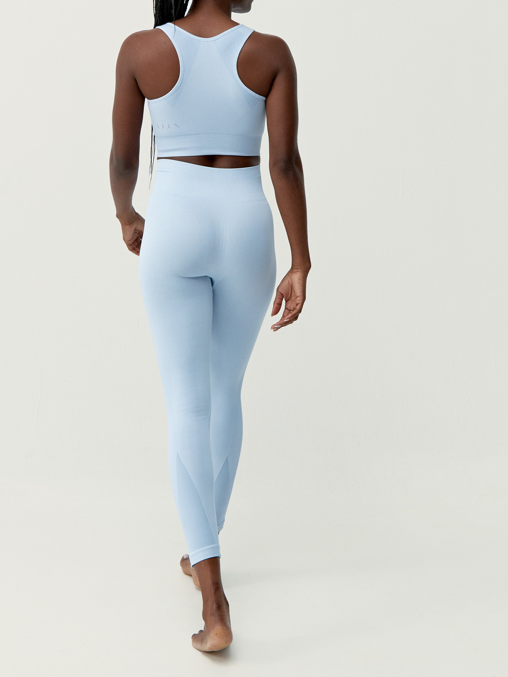 Seamless High Support Sports Bra BORN LIVING YOGA Blue