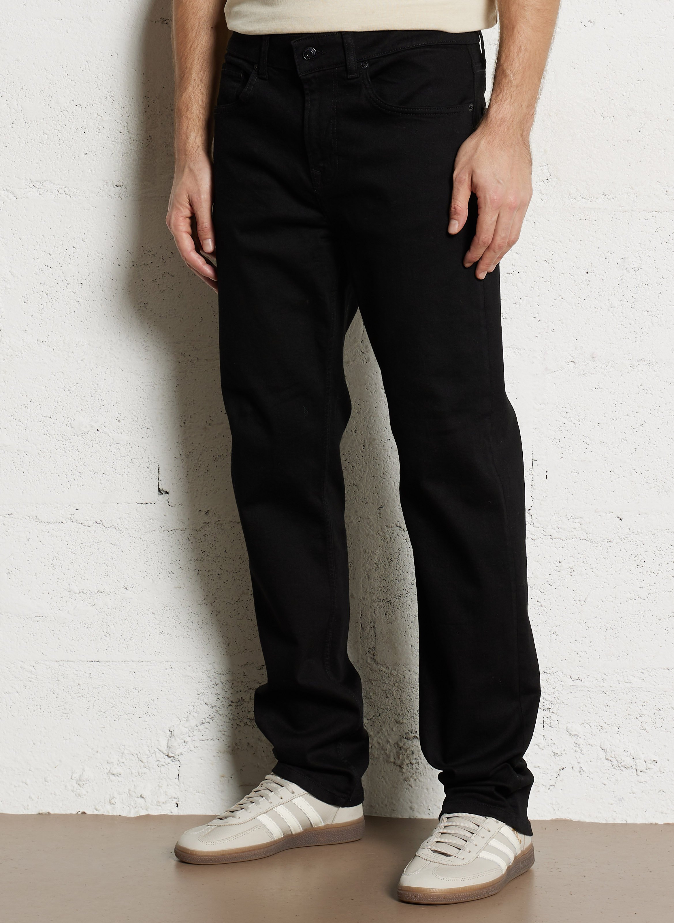 High-rise plain straight jeans PEPE JEANS Blue