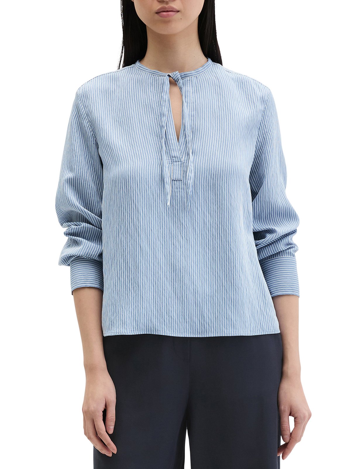 <p>Gerader Tunikausschnitt mit Streifen</p> MARC O'POLO Mehrfarbig