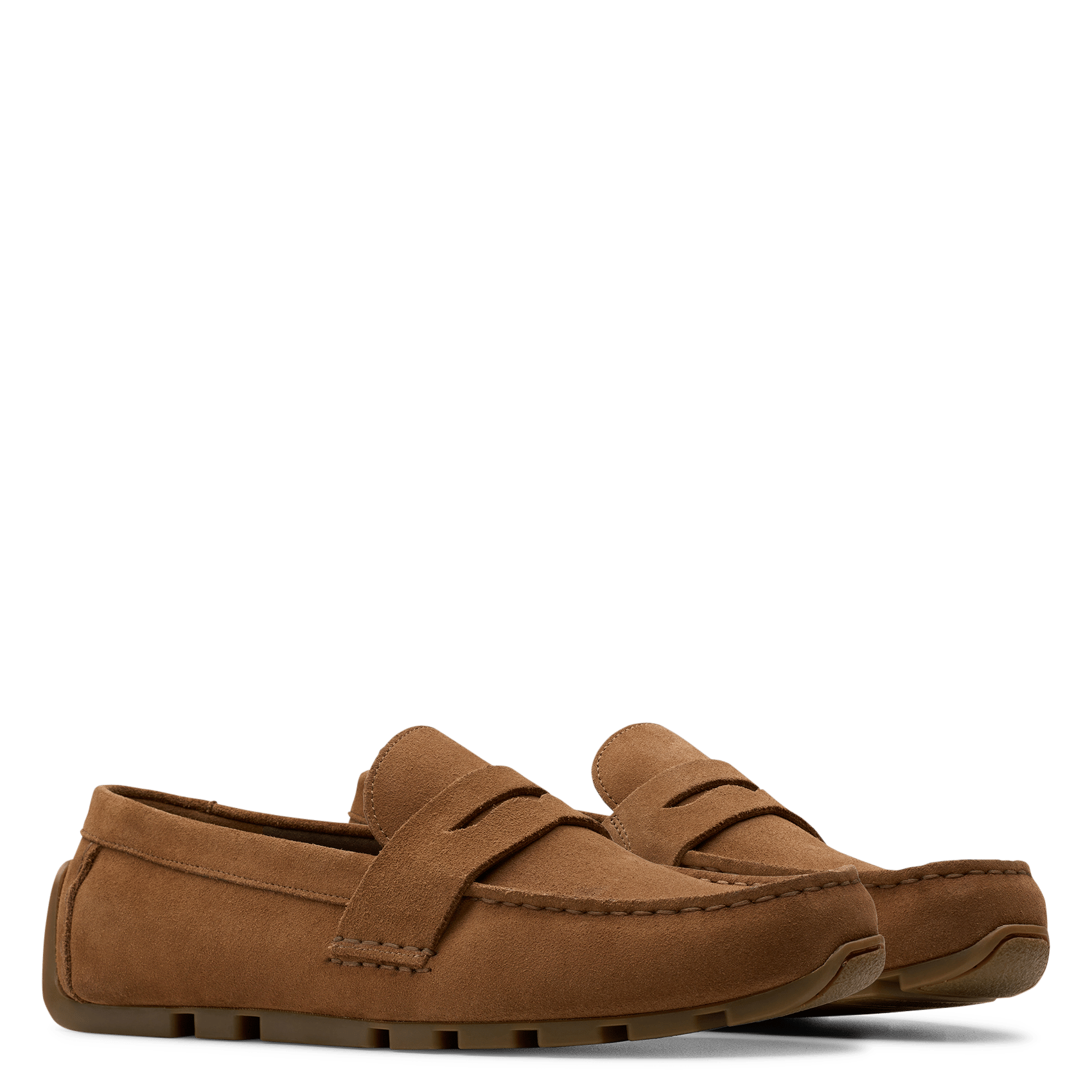 Mocassini in pelle CLARKS Marrone