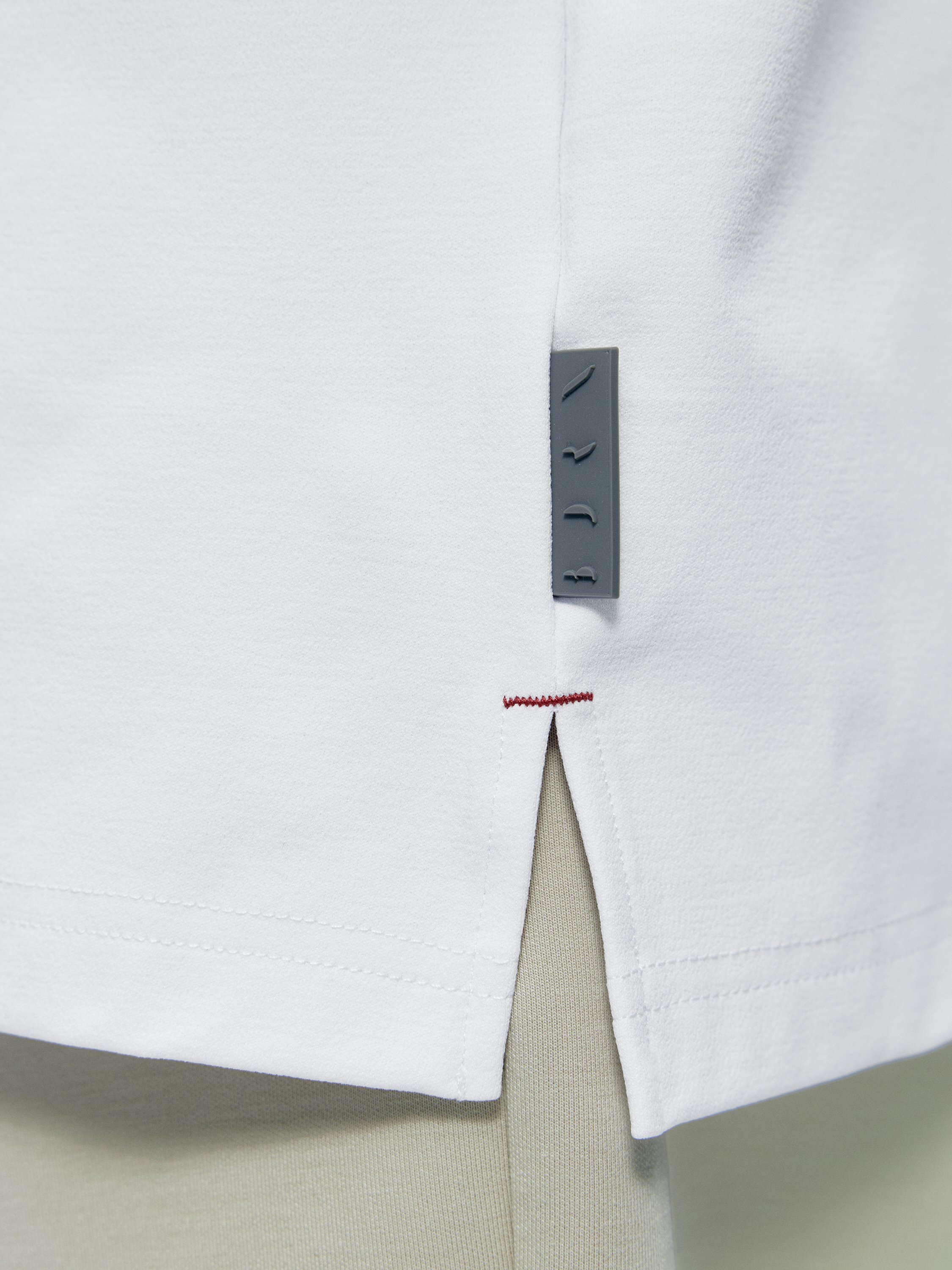 Short-sleeve performance recovery T-shirt BORN White