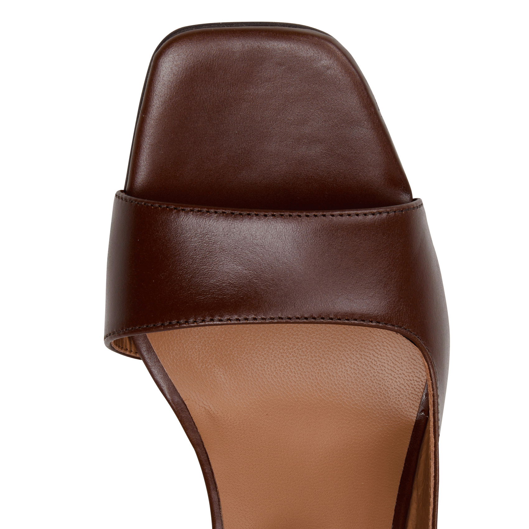 Alice heeled leather sandals MELLOW YELLOW Brown