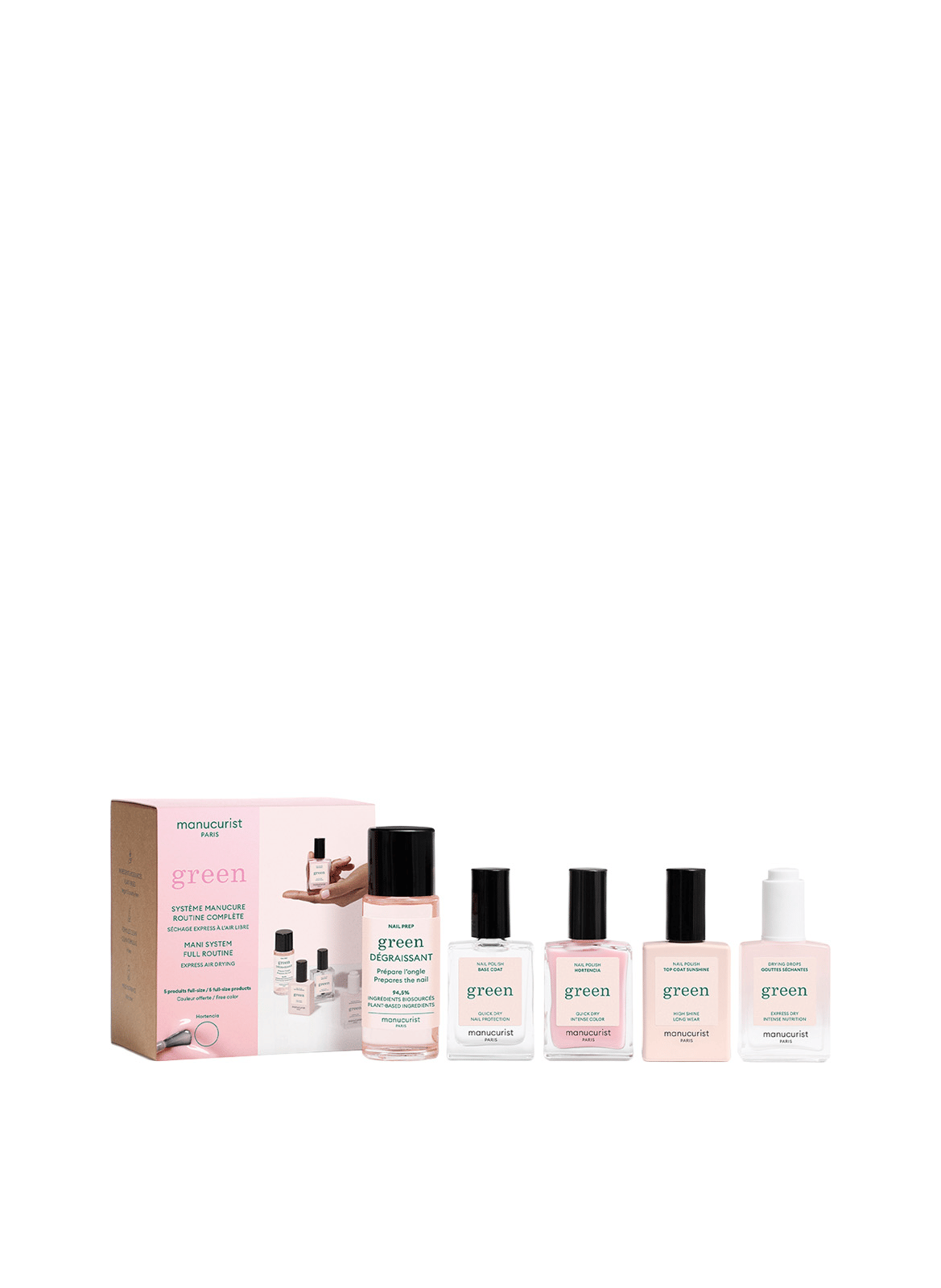 Groen kitsysteem MANUCURIST Hortencia