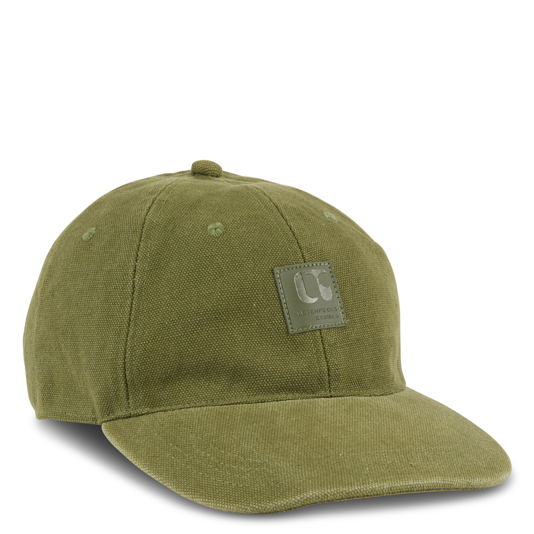 Einfarbige Kappe aus Baumwolle LE TEMPS DES CERISES Grun