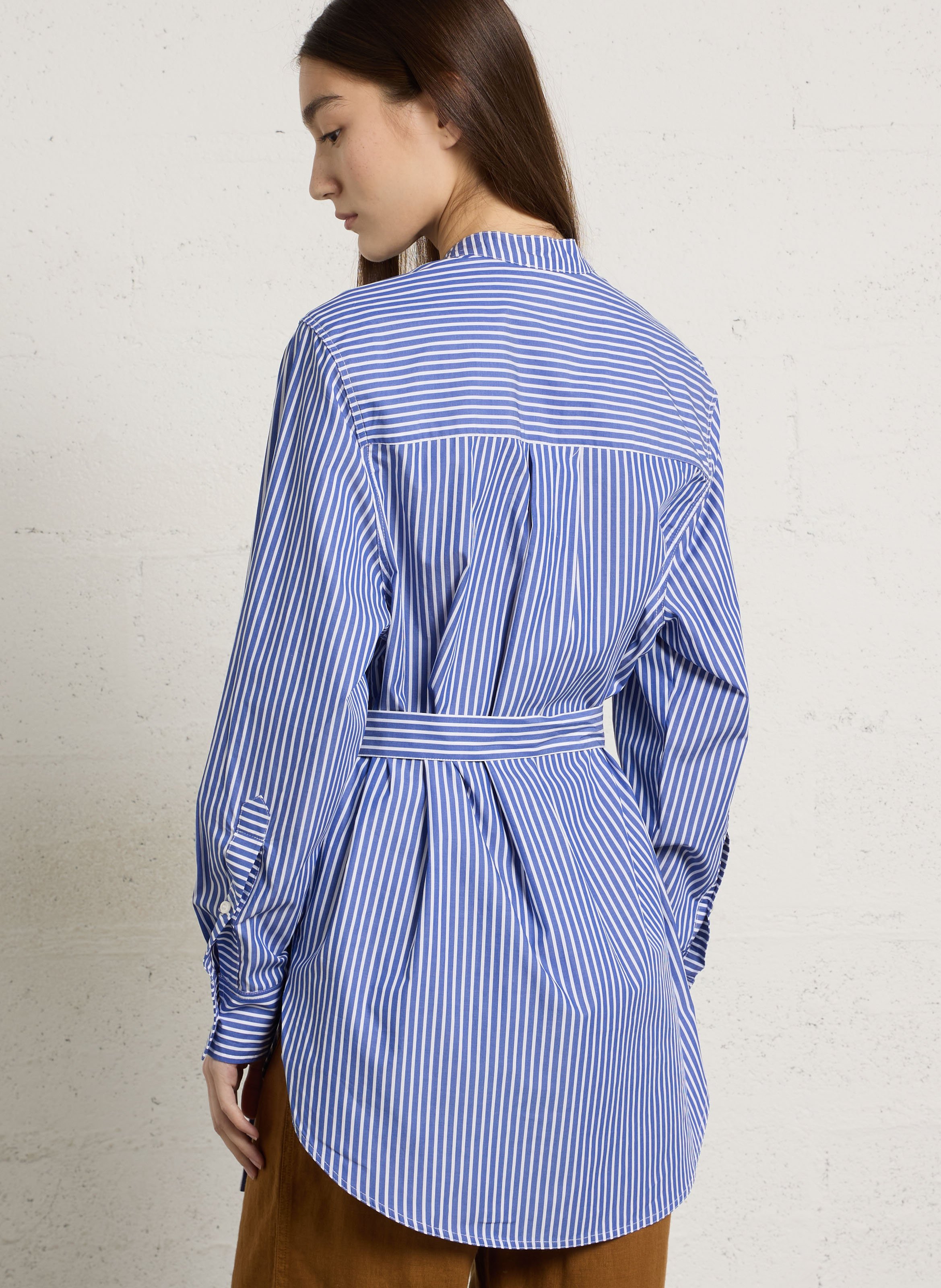 Katoenen oversized blouse BENSIMON Blauw