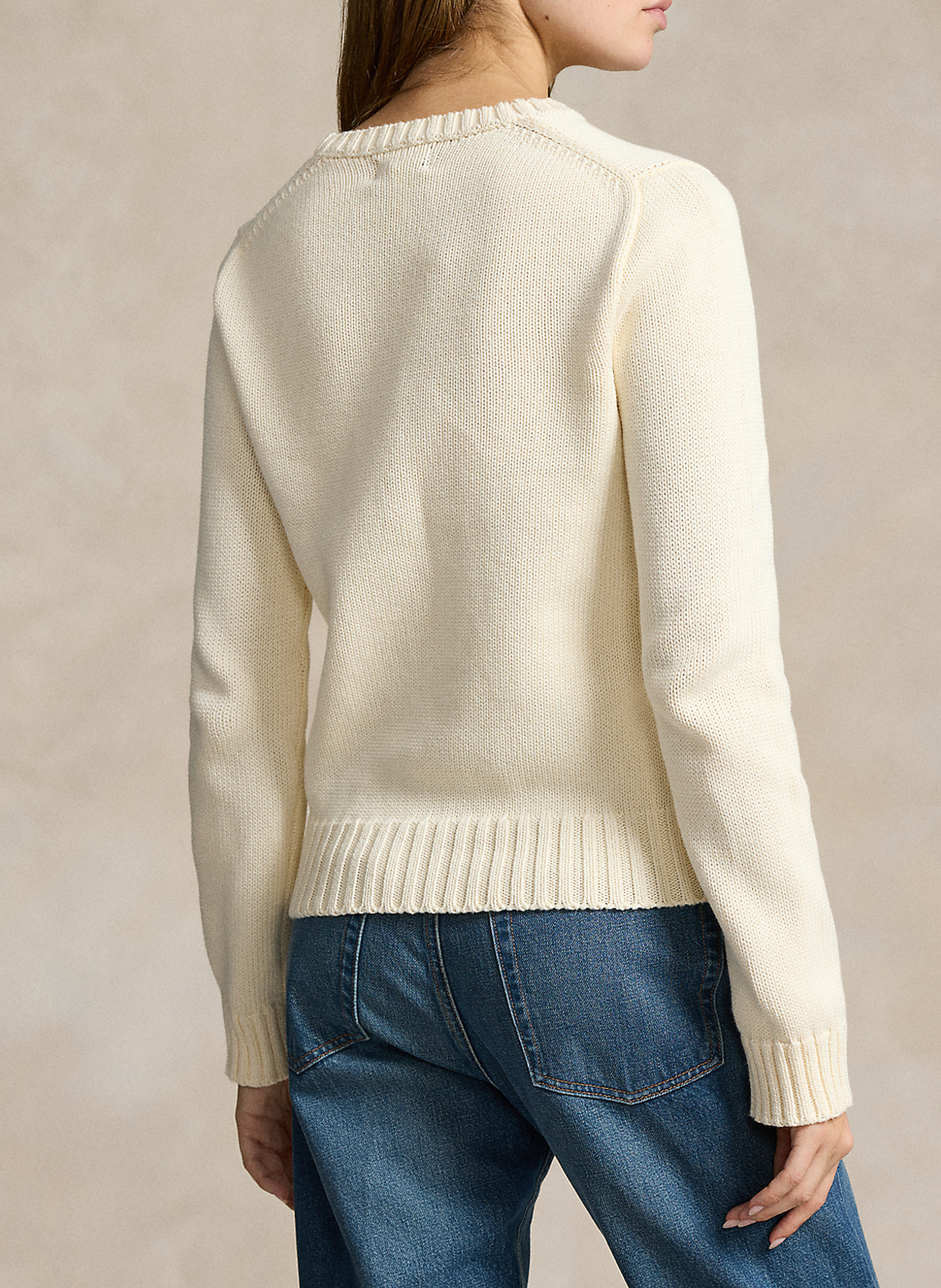 Baumwollpullover POLO RALPH LAUREN Beige