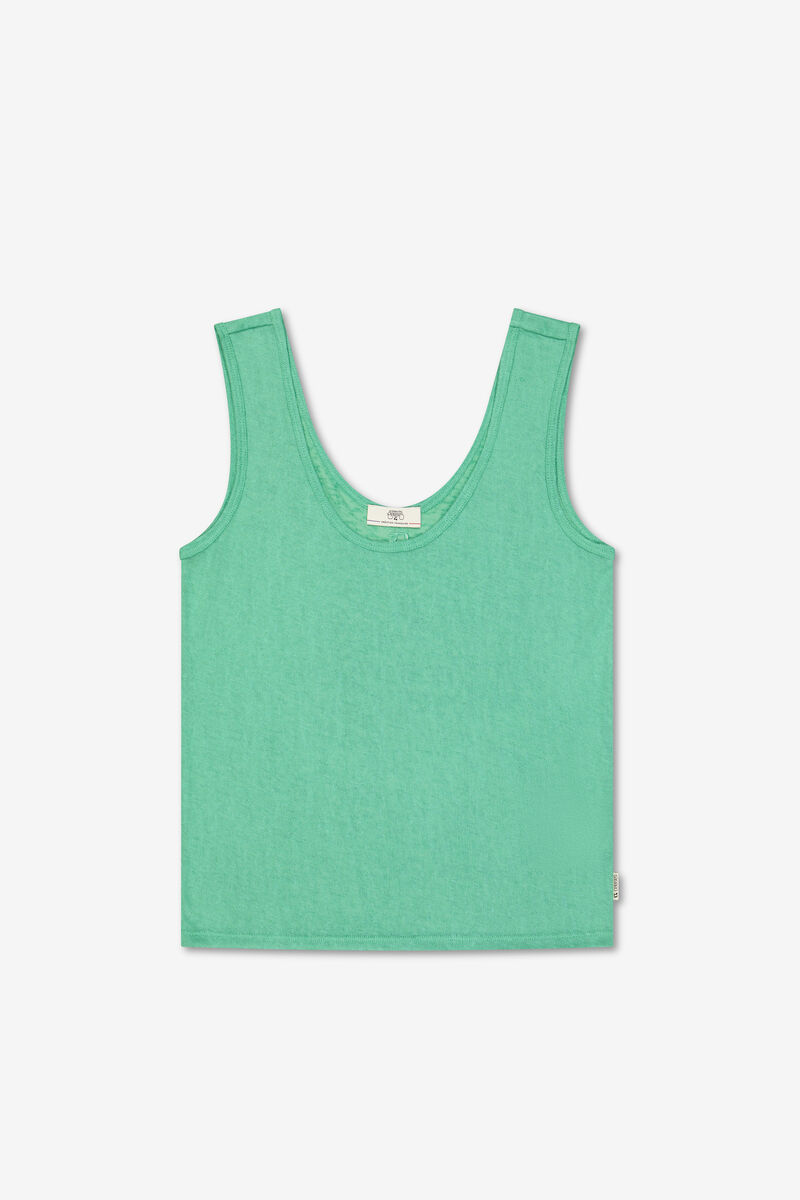 Tank top LE TEMPS DES CERISES Green