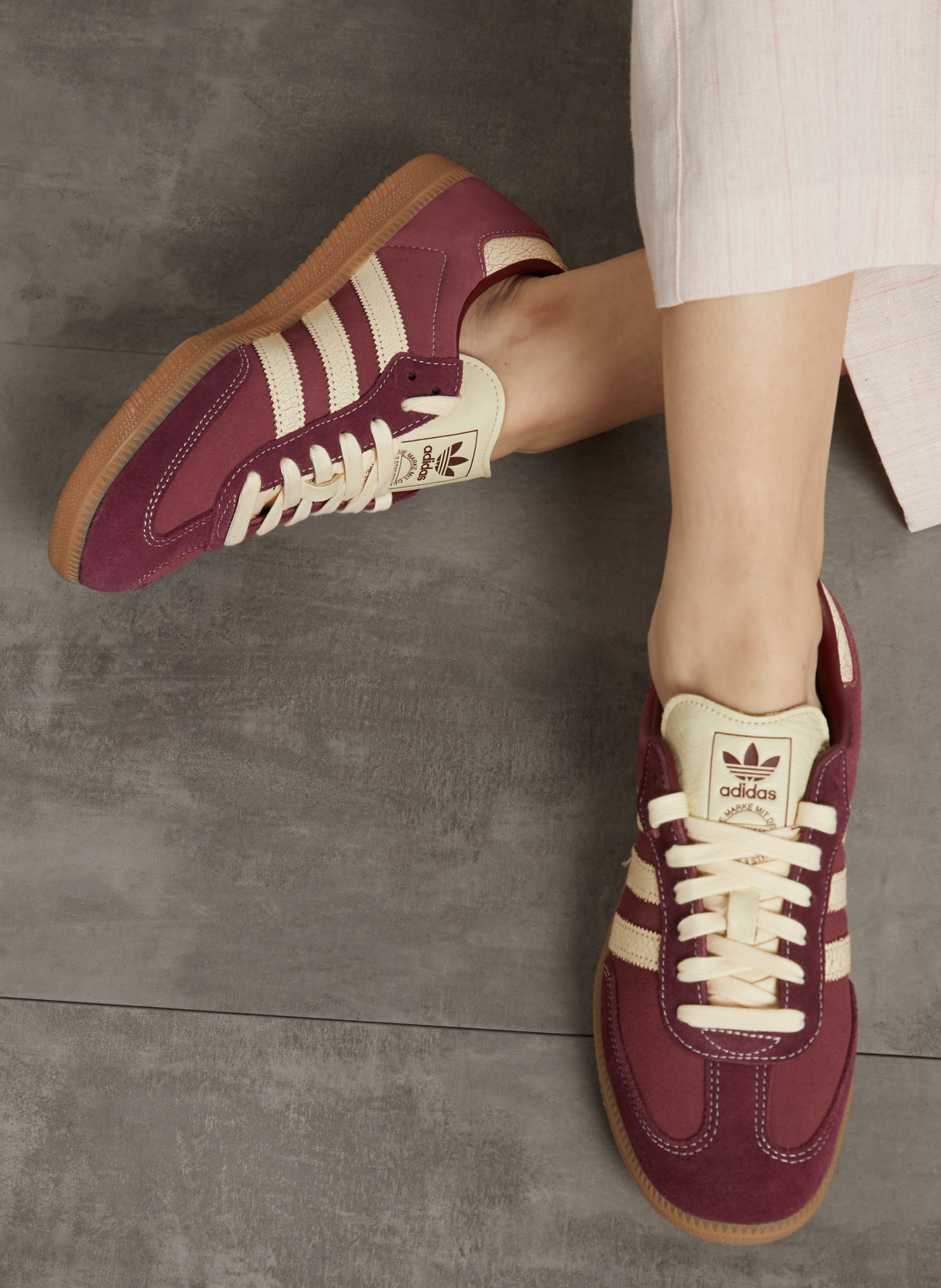 Low-top sneakers ADIDAS Red
