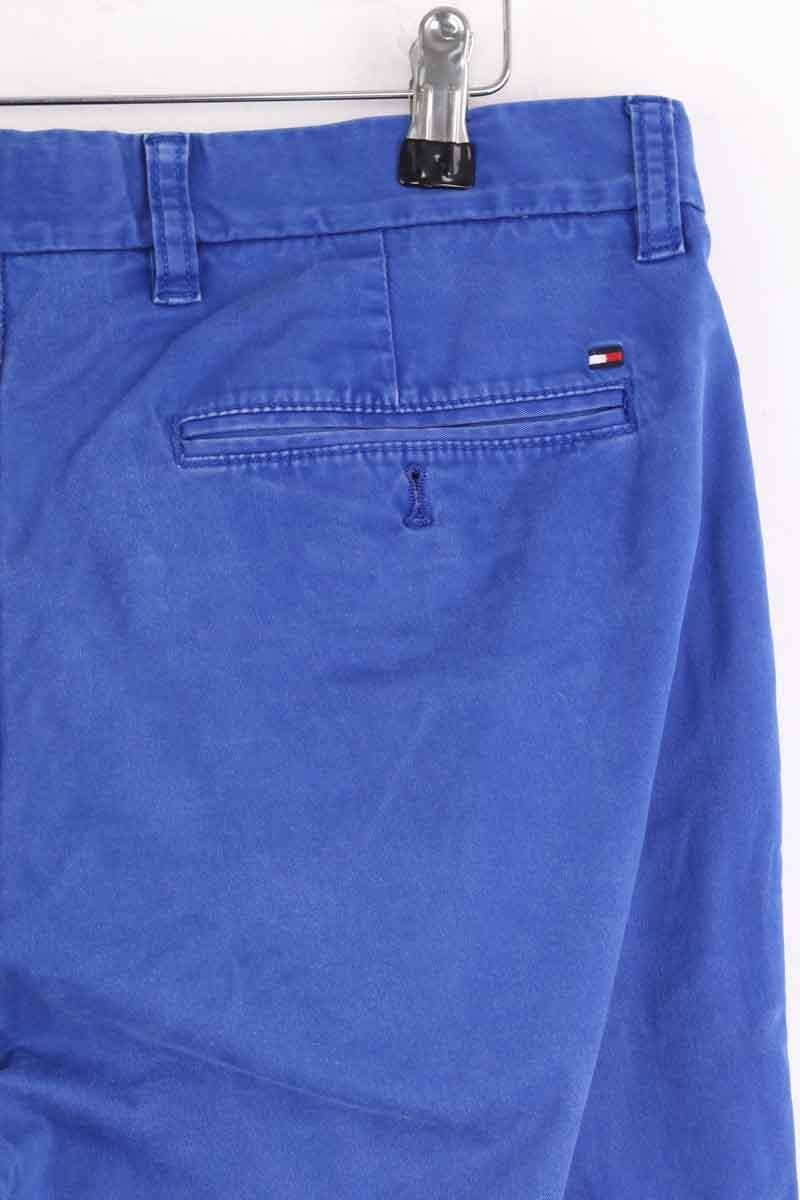 Pantalon droit TOMMY HILFIGER - SECONDE MAIN Bleu