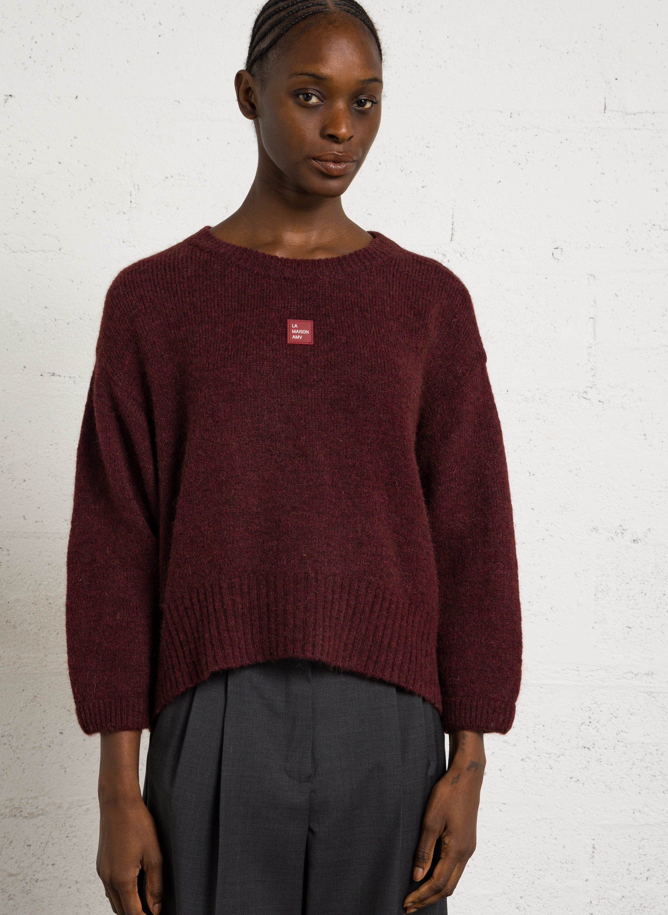 Weites Strickpullover AMERICAN VINTAGE