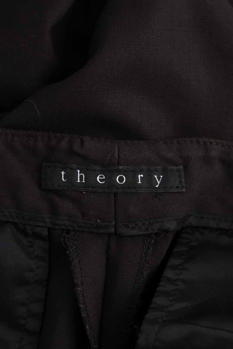 Pants THEORY - Seconde Main Brown