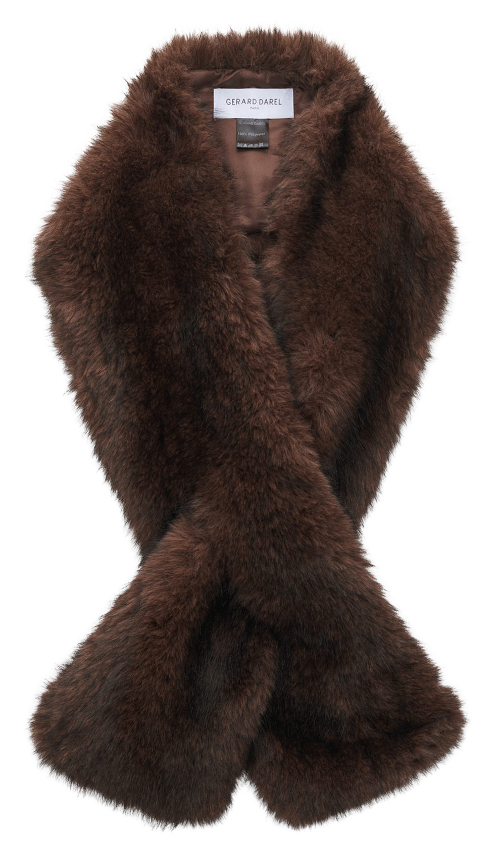 Sjaal met faux fur-effect GERARD DAREL Bruin