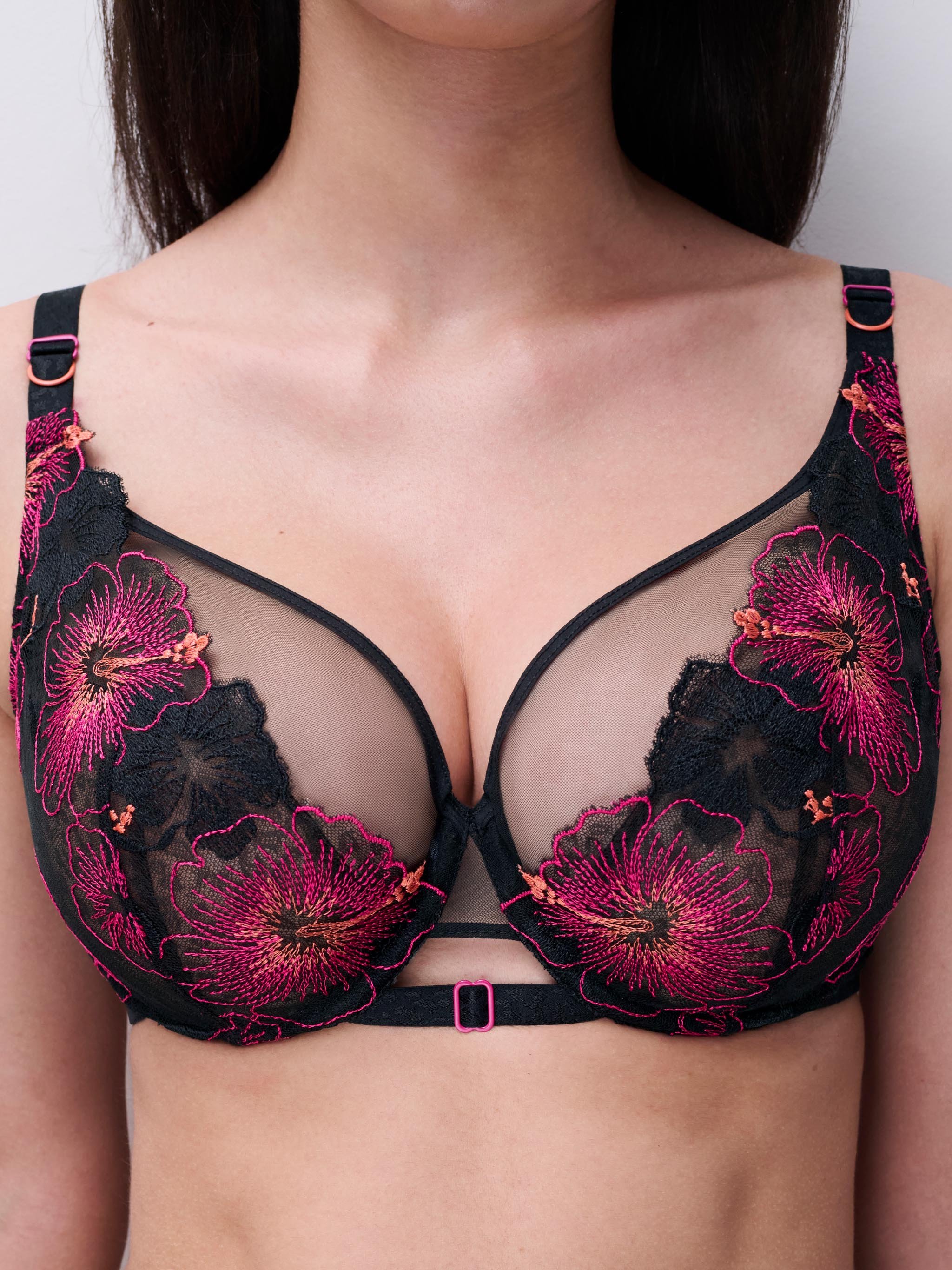 Full-cup bra CHANTELLE PULP Blue