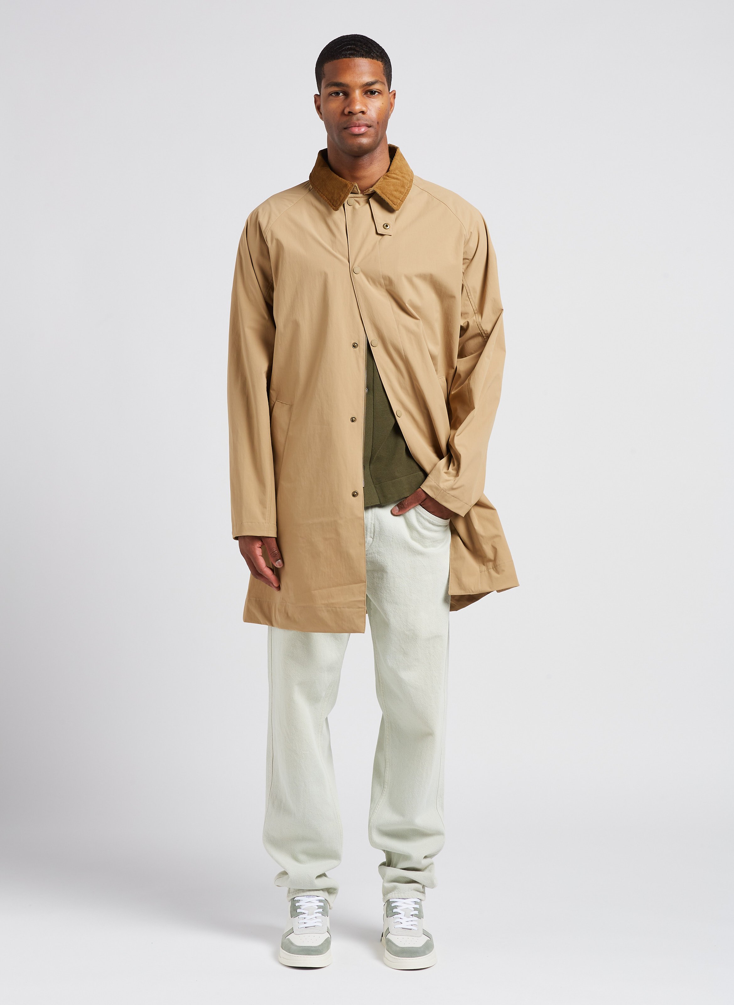 Regenjas met klassieke kraag BARBOUR Bruin